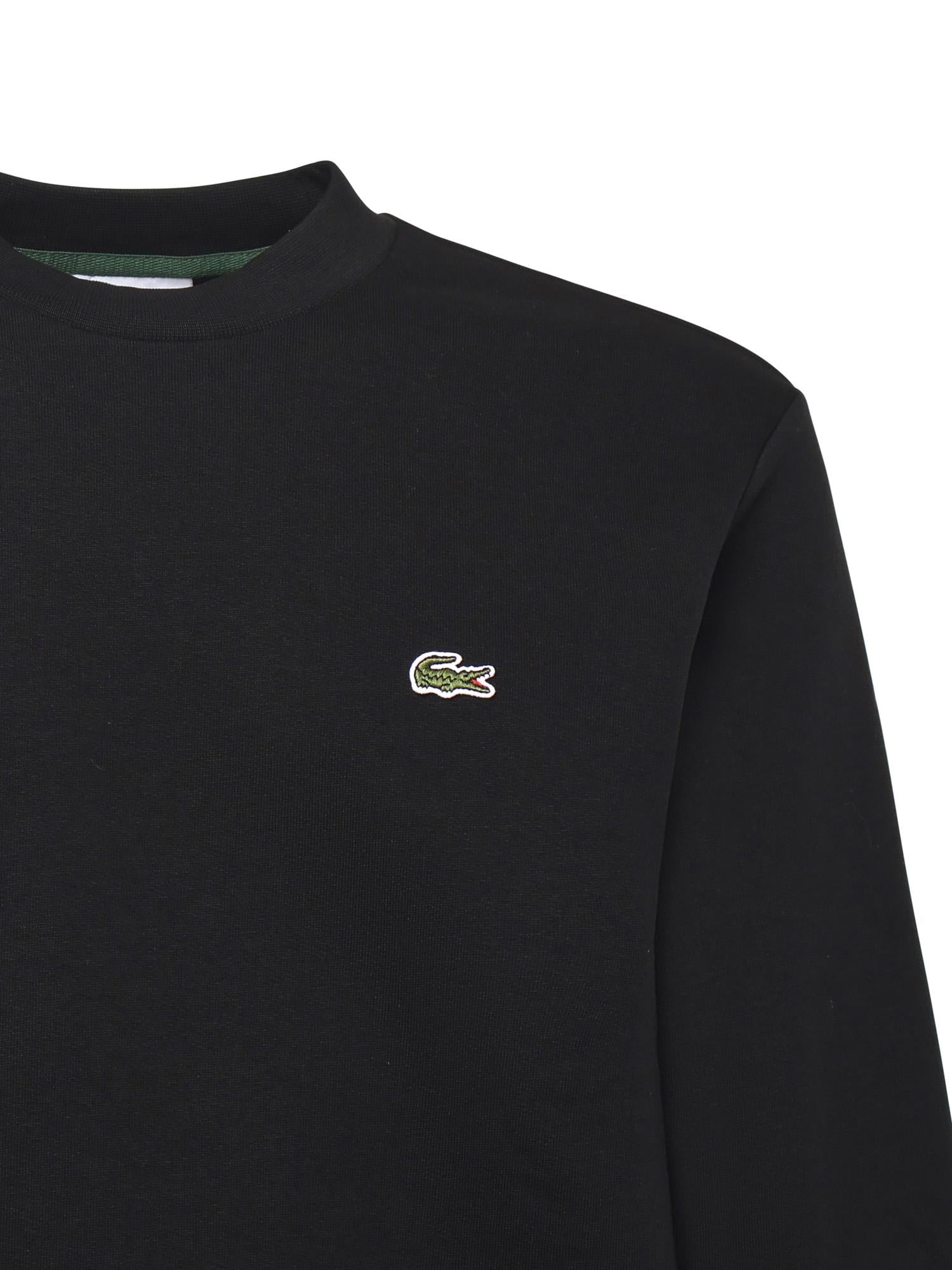 Felpa girocollo in pile SH9608 031 LACOSTE