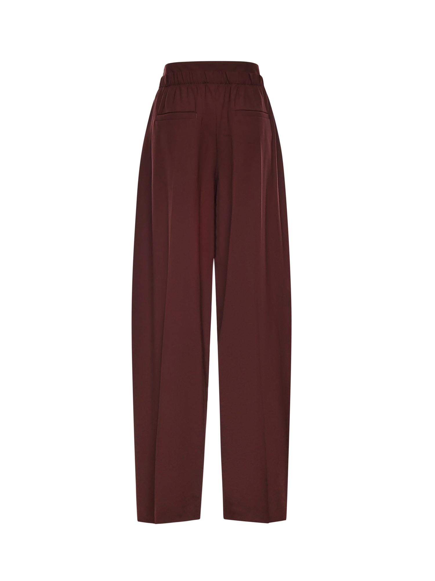 Pantalone ampio in lana stretch 2522136022600 003 SPORTMAX