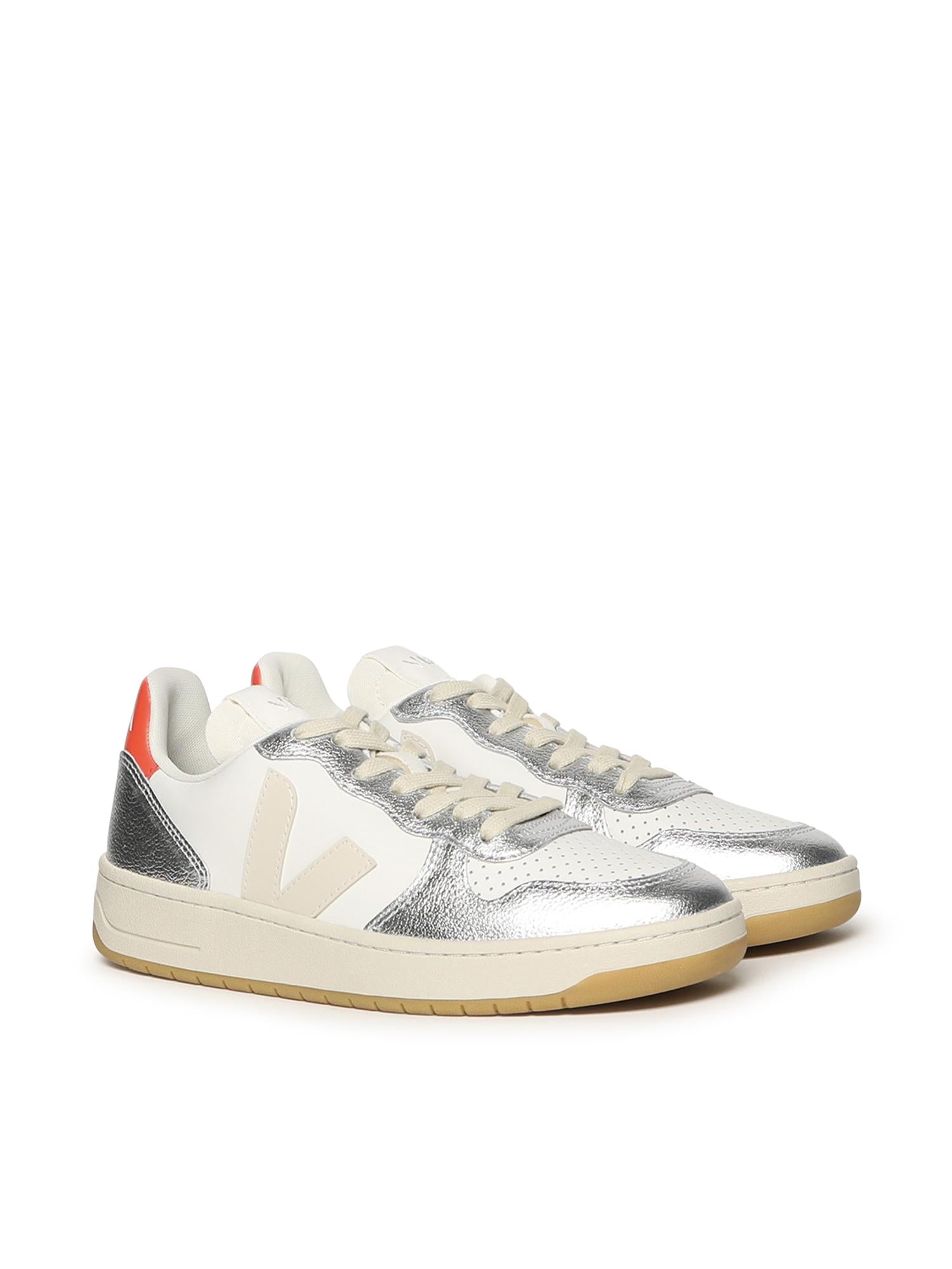 Sneakers V-10 in pelle VI0220867 VEJA