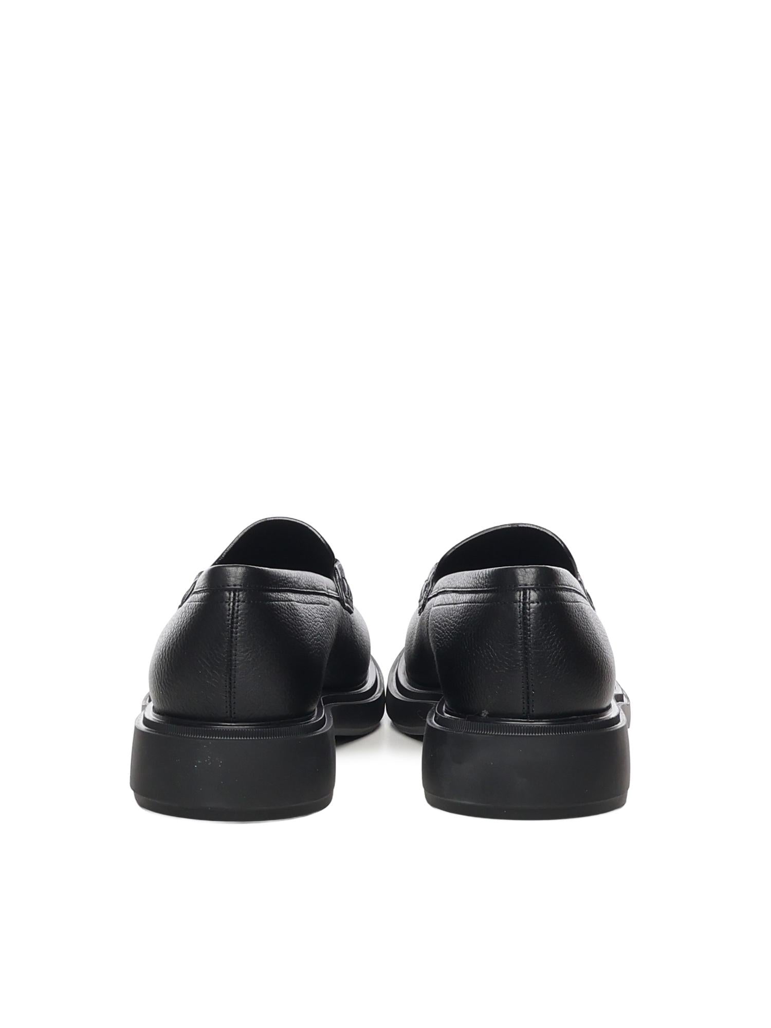 Mocassino con ornamento Gancini 029944 784396001 FERRAGAMO