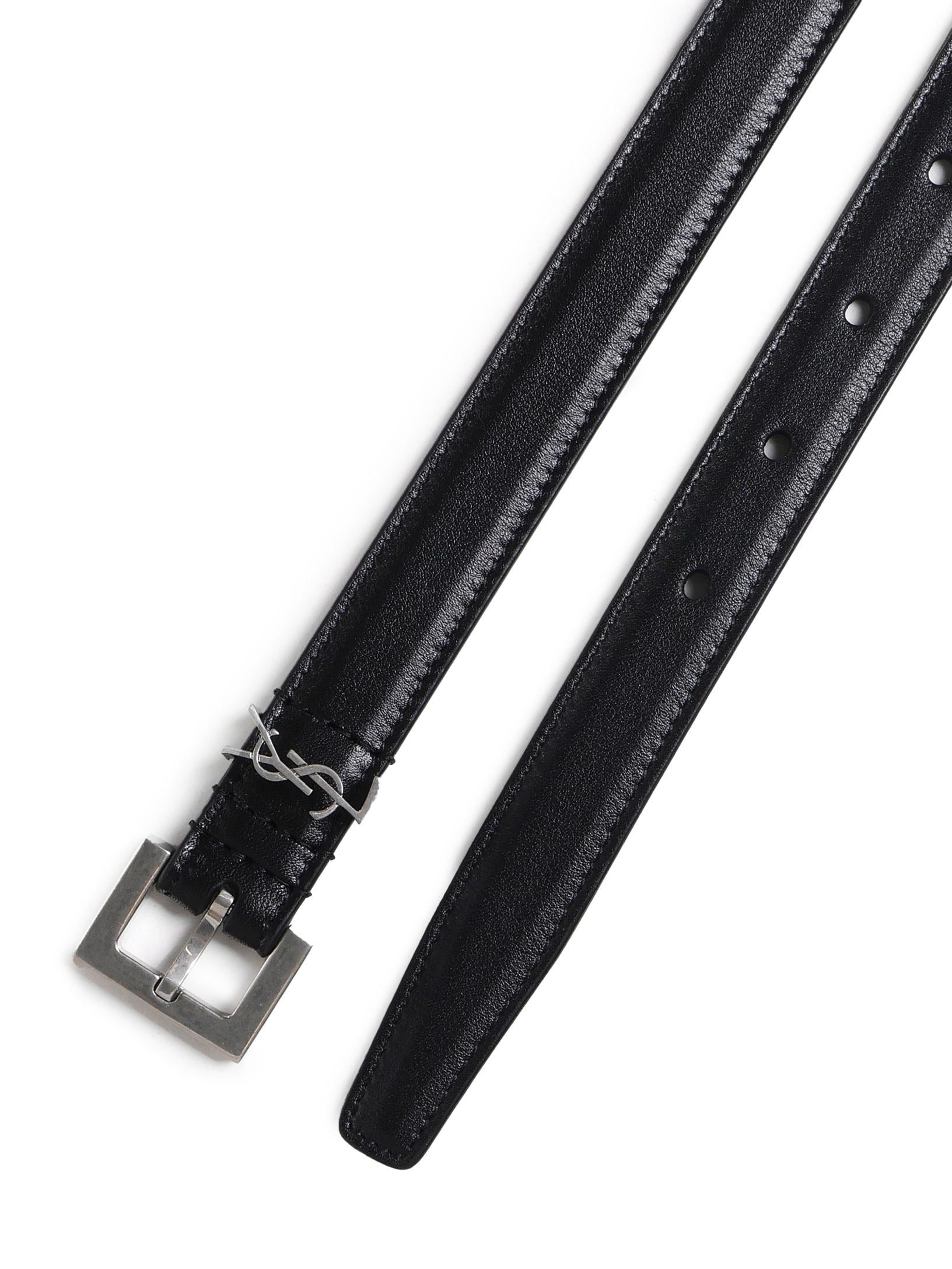 Cintura Cassandre in pelle 554465 BOO0E1000 SAINT LAURENT