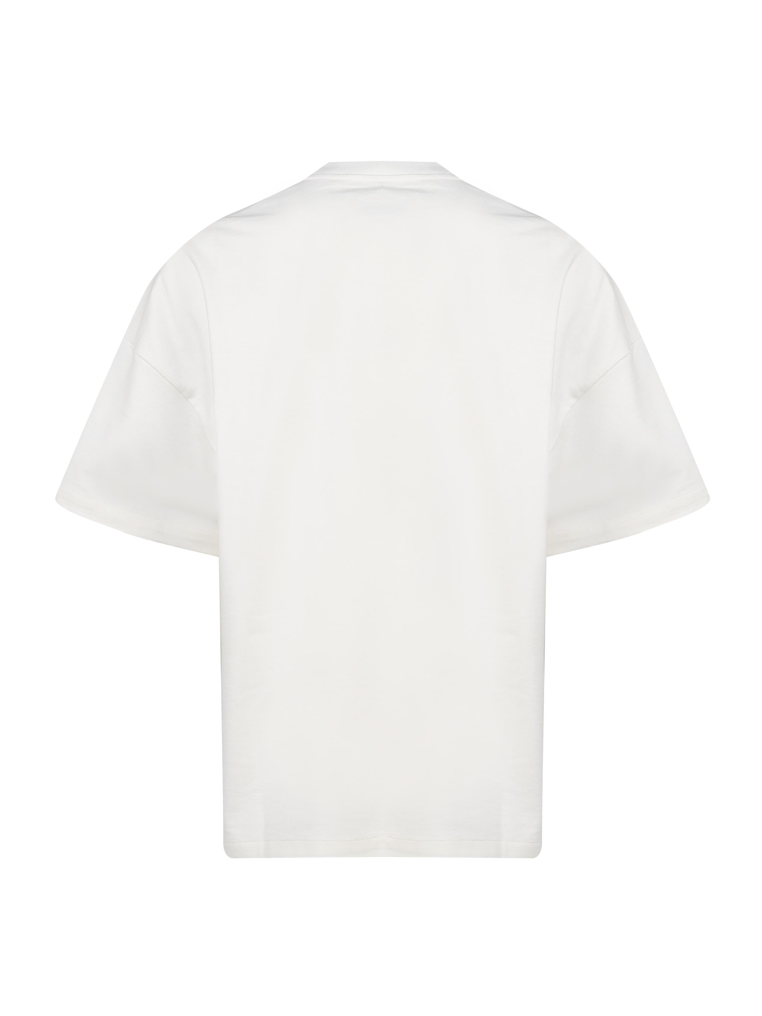 T-shirt in jersey di cotone con logo J21GC0001 J45148102 JIL SANDER