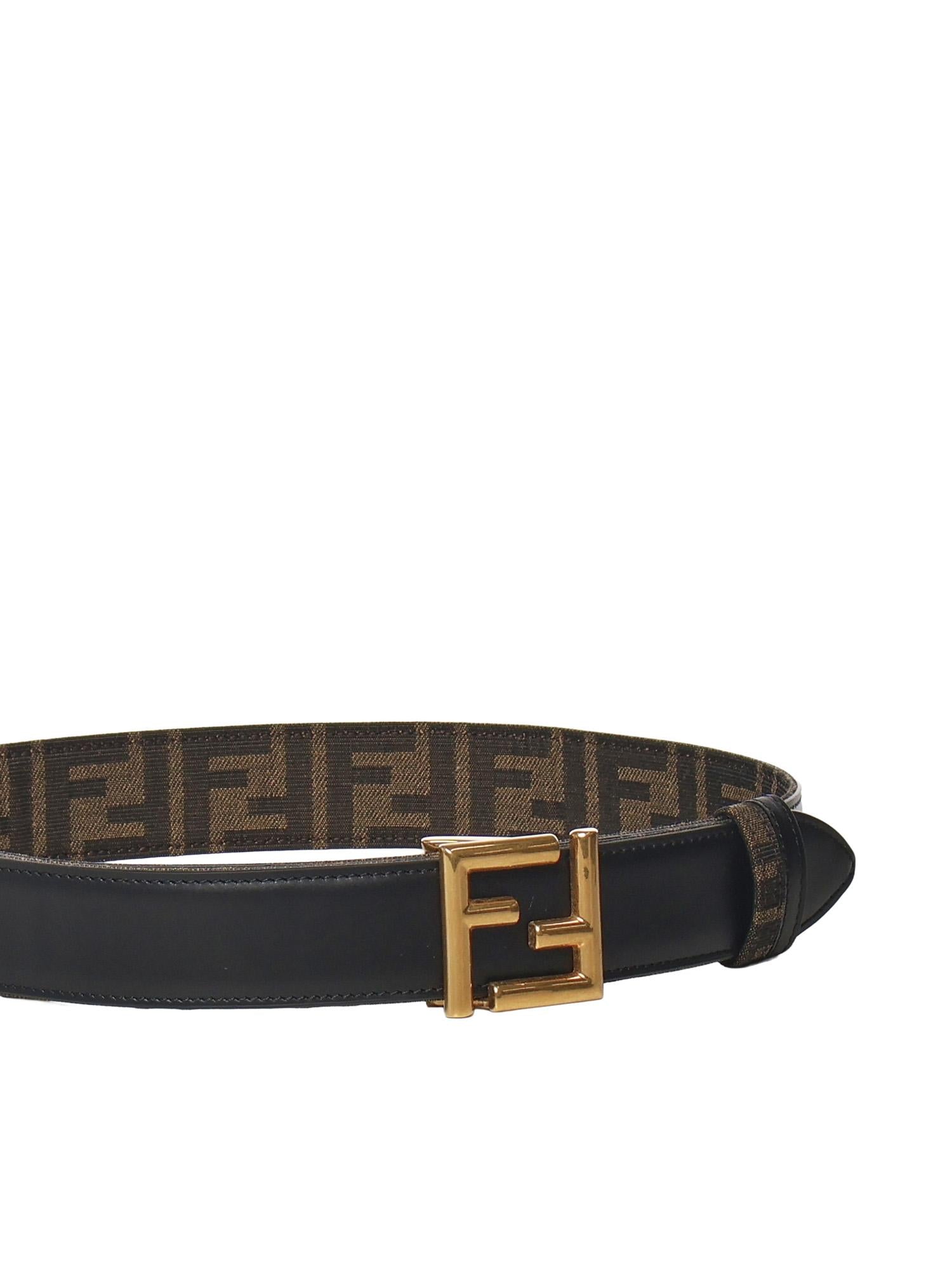 Cintura FF in pelle 8C0686 ANH7F1L2J FENDI