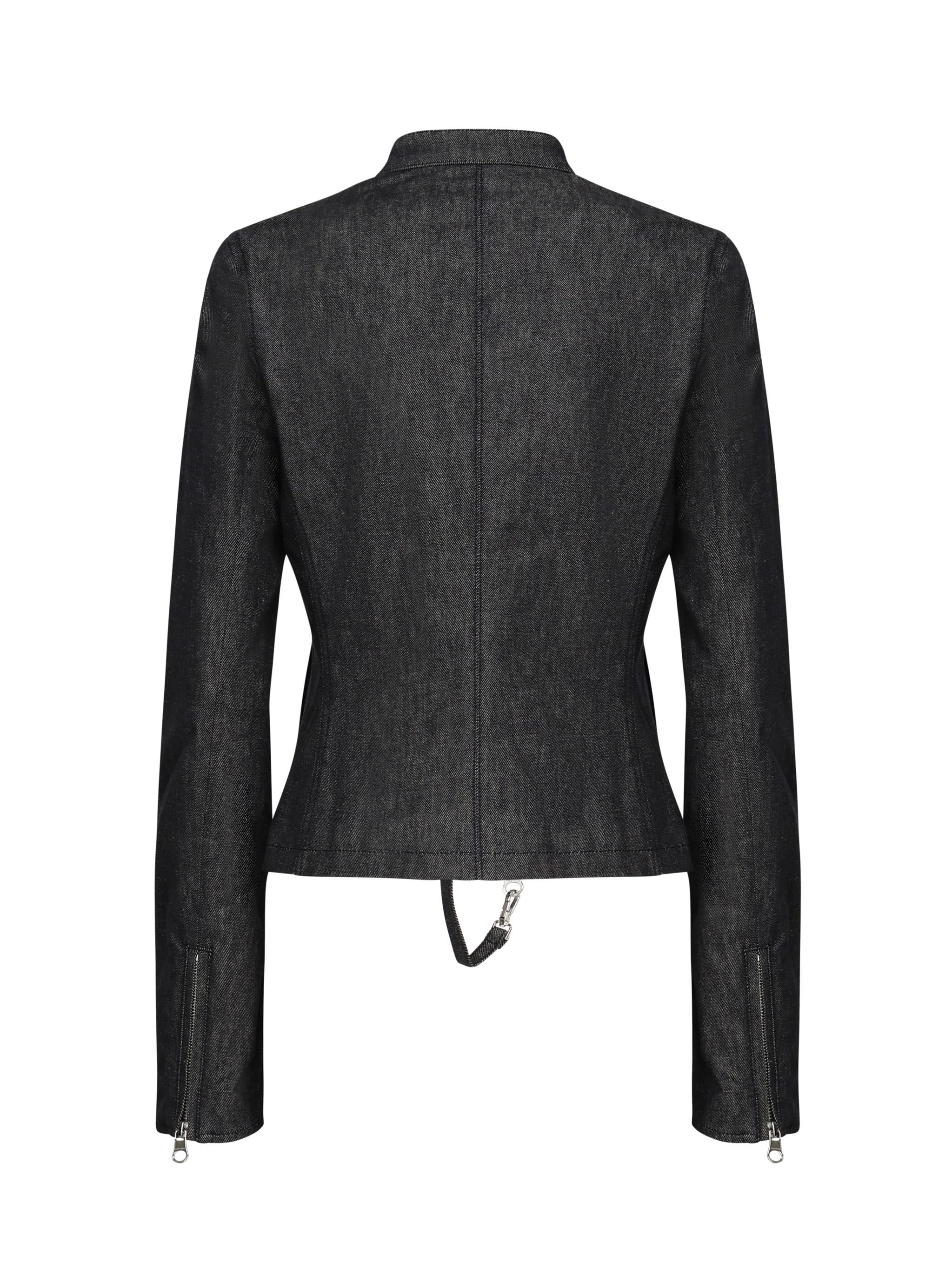 Giacca City in denim 225DBL285DE0035 9011 COURREGES