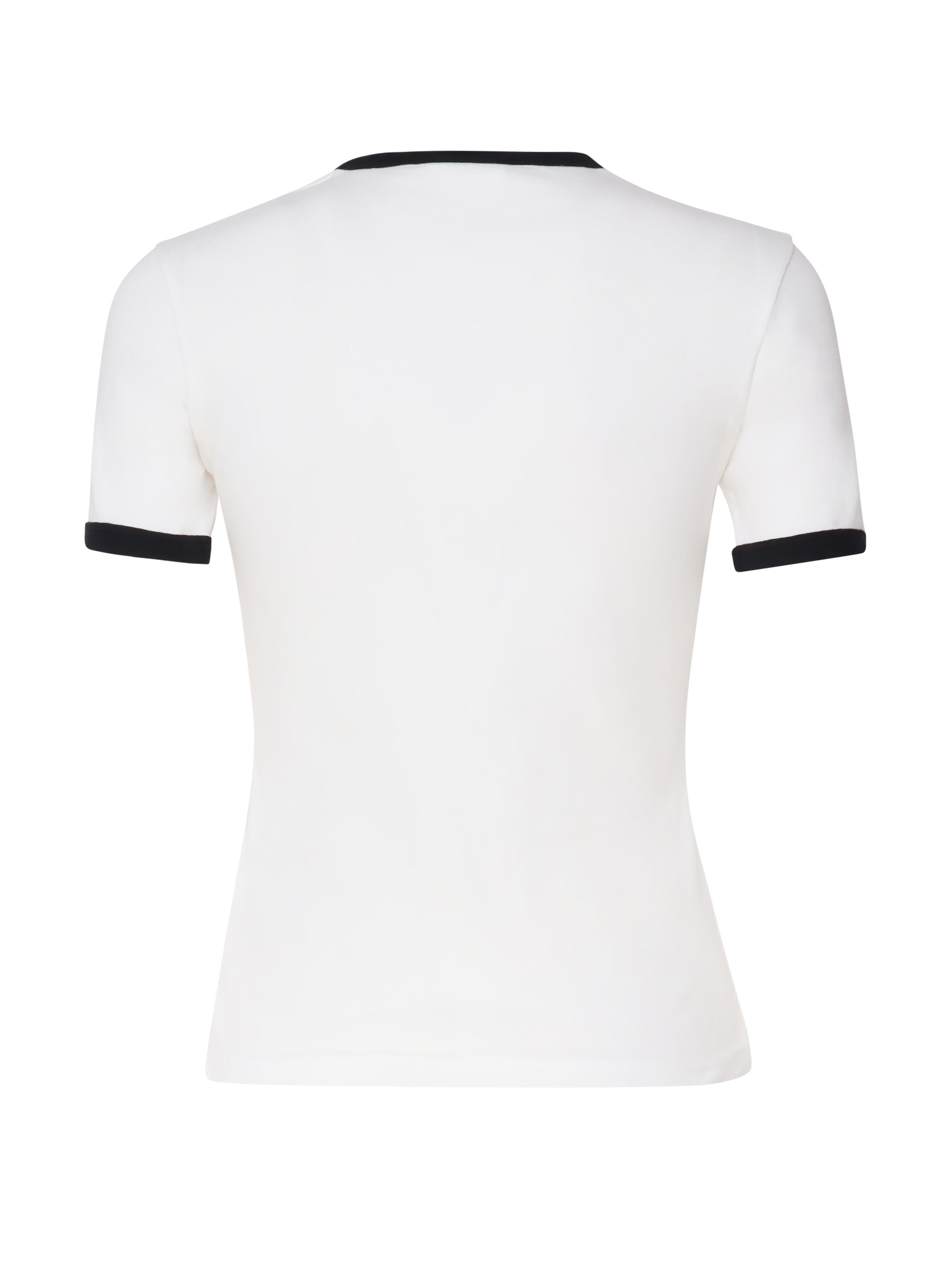 T-shirt in cotone VESJTS017JS0070 0098 COURREGES