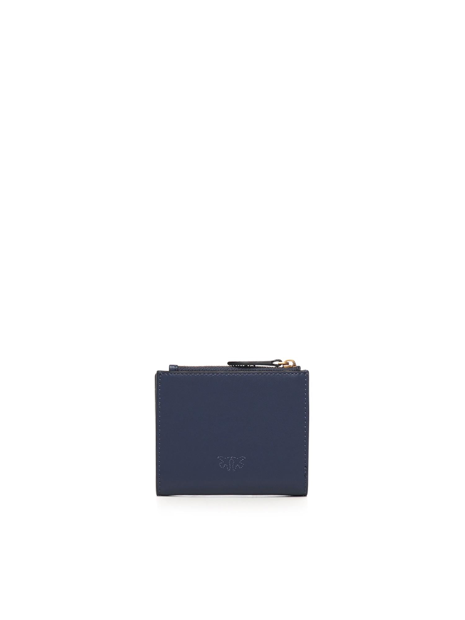 Portafoglio zip-around in nappa 103610 A0F1G08Q PINKO