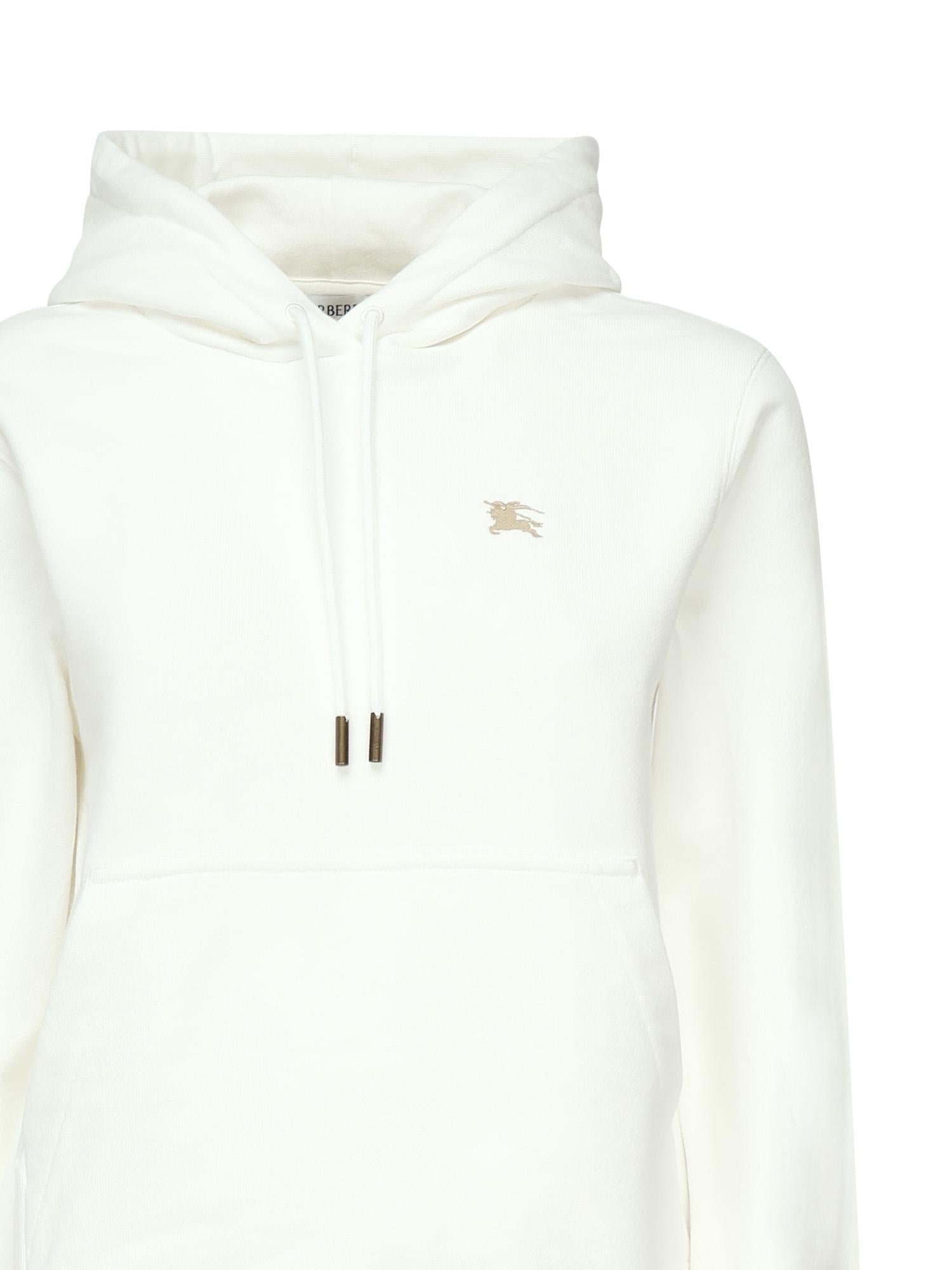 Felpa con EKD a punto croce<BR/> 8110965 B7078 BURBERRY
