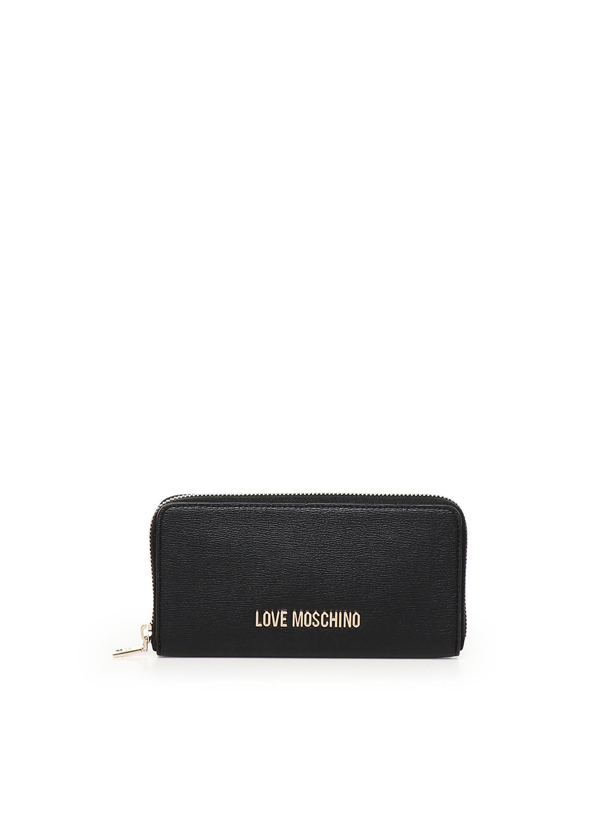 Portafoglio zip around JC5700PP1MLD0 000 LOVE MOSCHINO