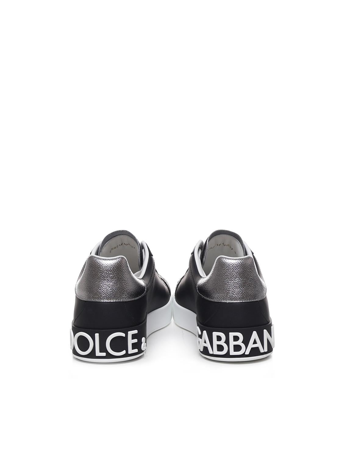 Sneaker Portofino in pelle di vitello CS2216 AH5278B979 DOLCE & GABBANA