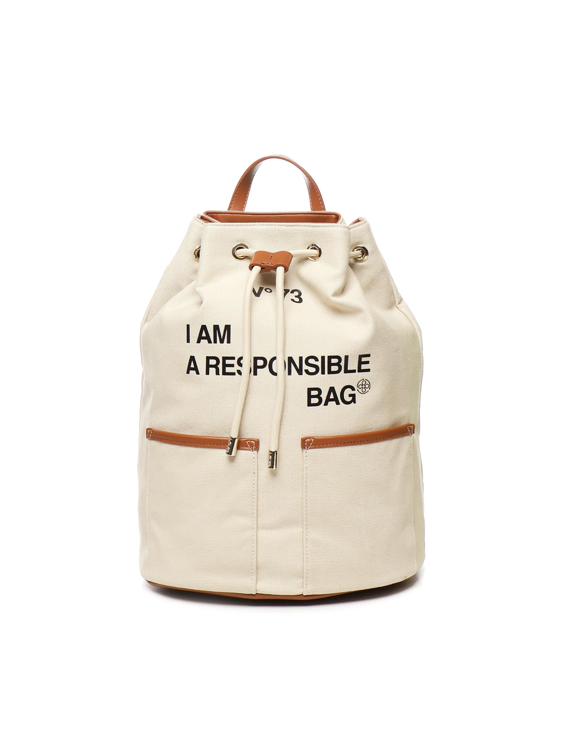 Zaino Responsability 73BS6AF13 RESPONSIBILITY BISNATURALE/CUOIO V° 73