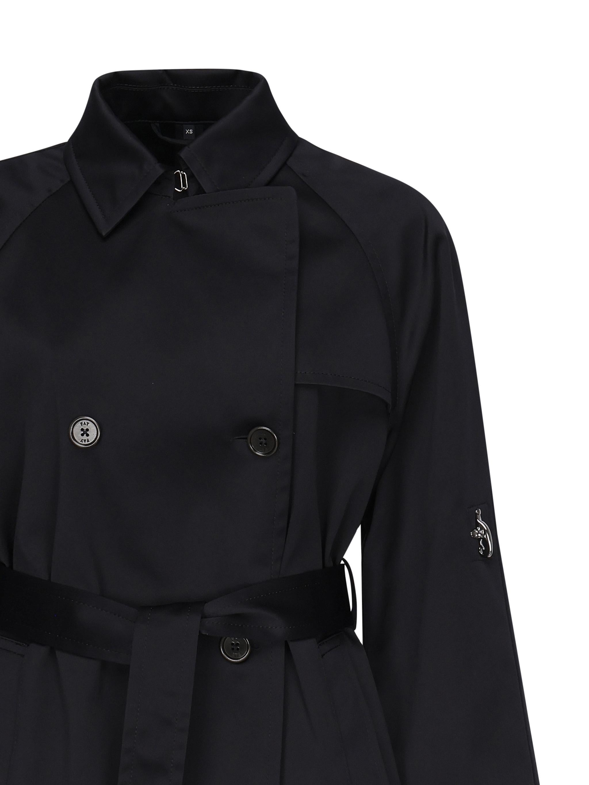 Trench cropped City NAW61503030WUW U807 FAY