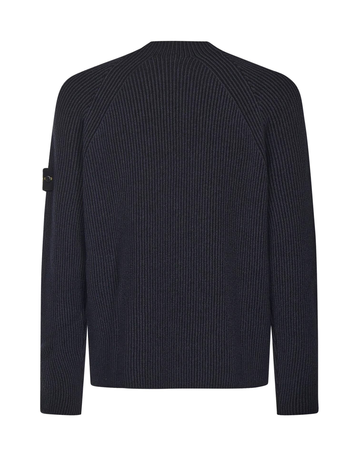 Maglione con texture a costine K2S155100023 S00L7V0020 STONE ISLAND