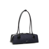 Borsa le Teckel media in denim AA1S06033CA384 516 ALAIA