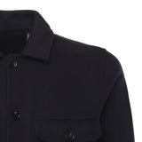 Shirt Jacket in panno<BR/> KJM04512070WND U807 HOGAN