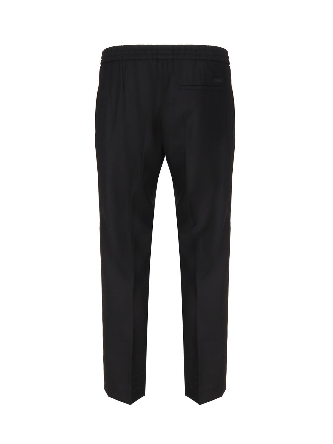 Pantaloni stile tuta gamba dritta in lana vergine K10K109956 -BEH CALVIN KLEIN