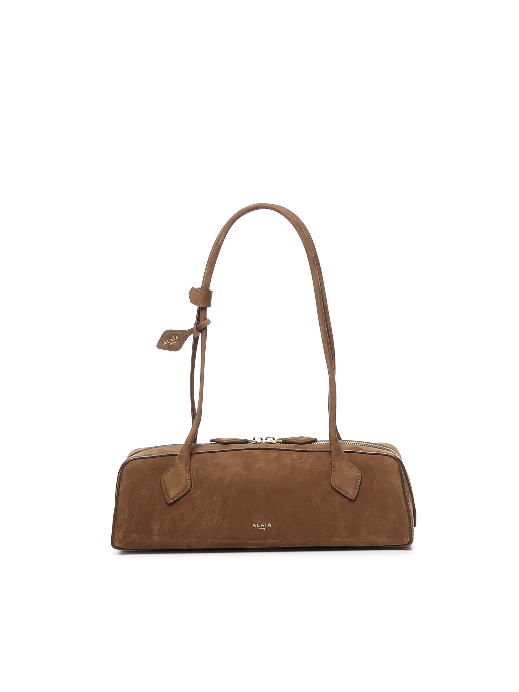 Borsa Le Teckel Media in nabuk AA1S06033CA214 731 ALAIA