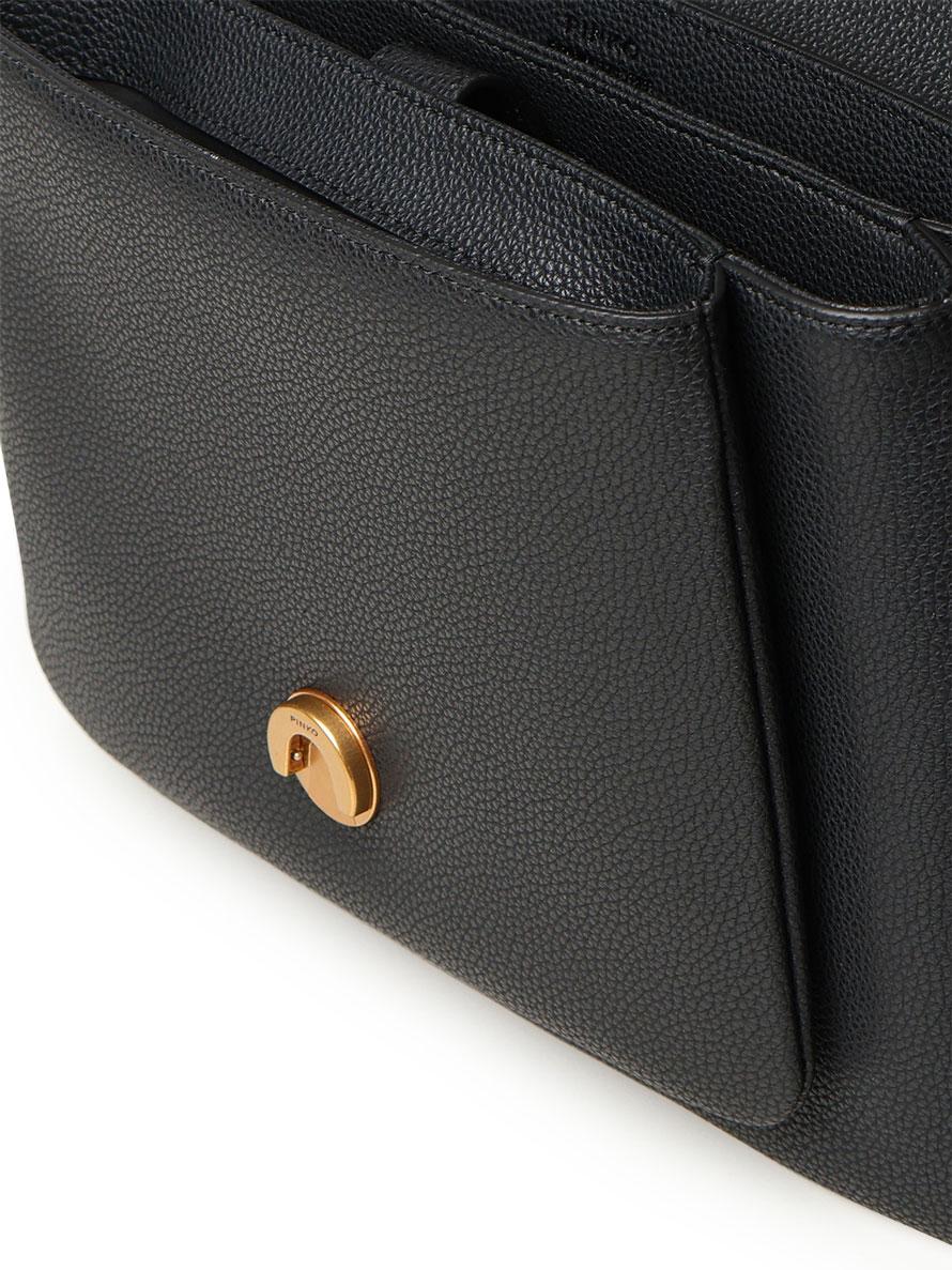 Borsa piccola a tracolla Love Bag in pelle morbida 104527 A29QZ99Q PINKO