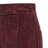 Pantalone wide leg in velluto 2521136393600 006 MAX MARA