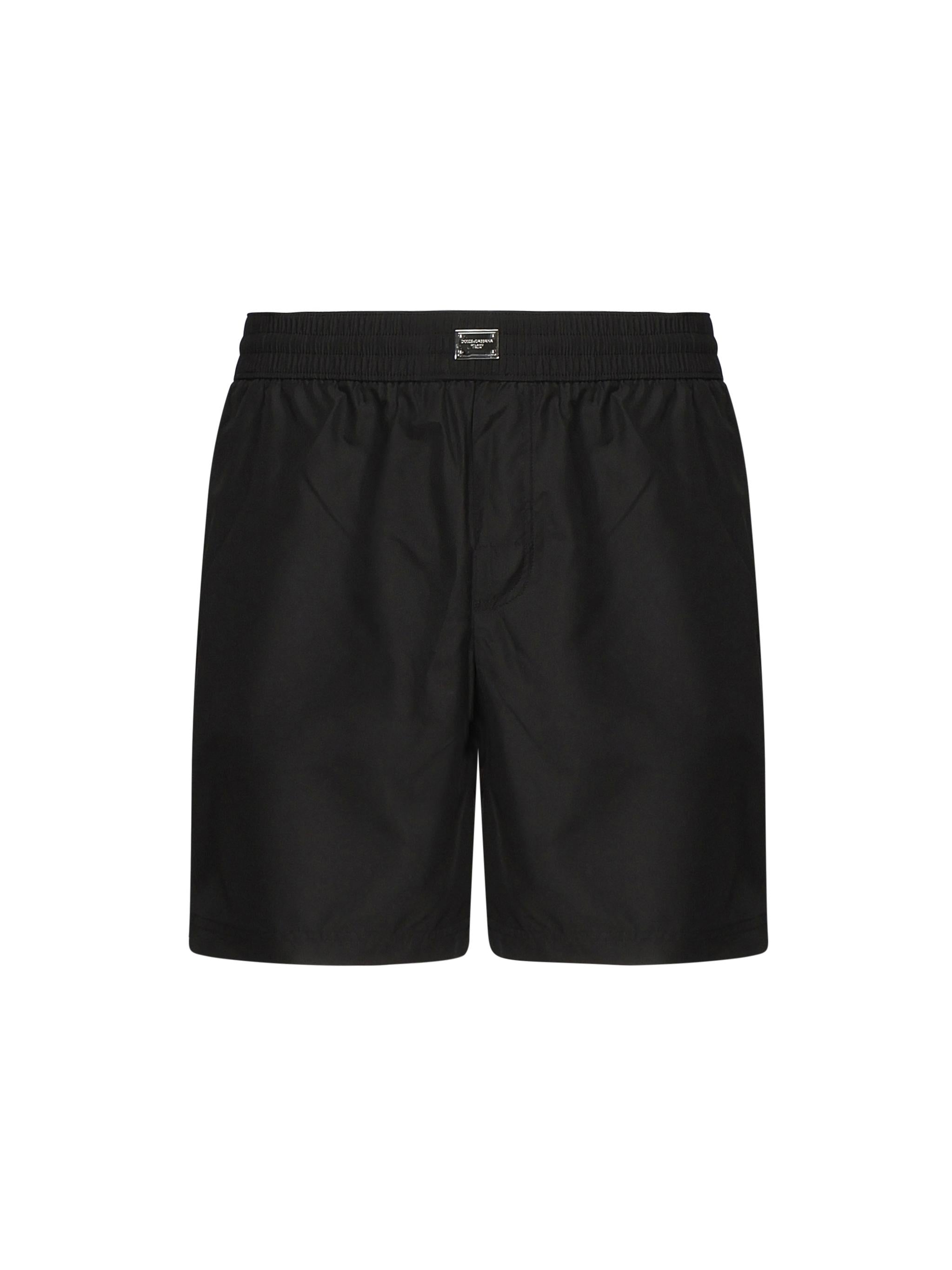 Boxer da mare medio con placca logo M4F36T ONR46N0000 DOLCE & GABBANA