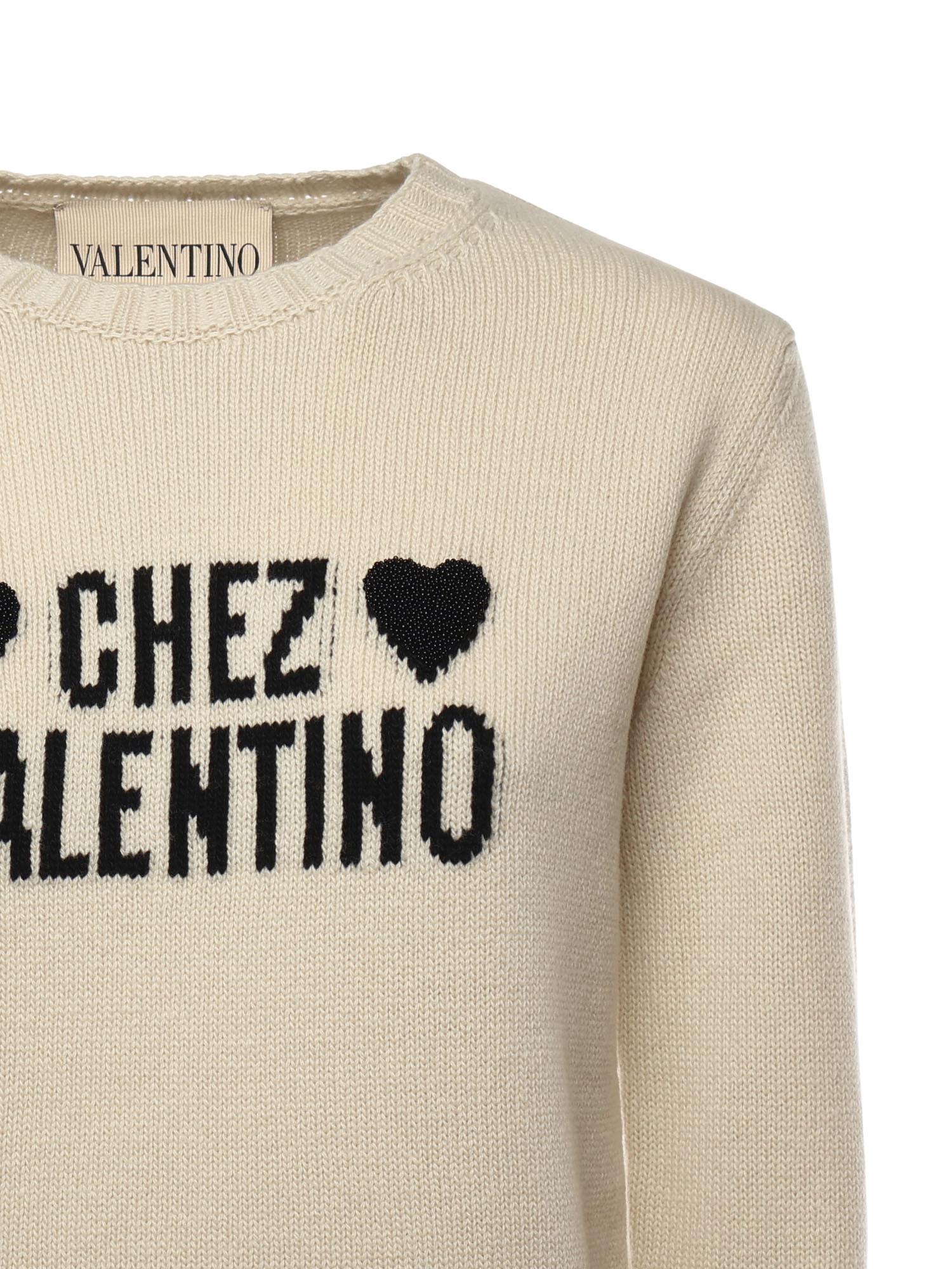 Maglione Chez Valentino in lana 7B3KC66S 9JLR8E VALENTINO GARAVANI