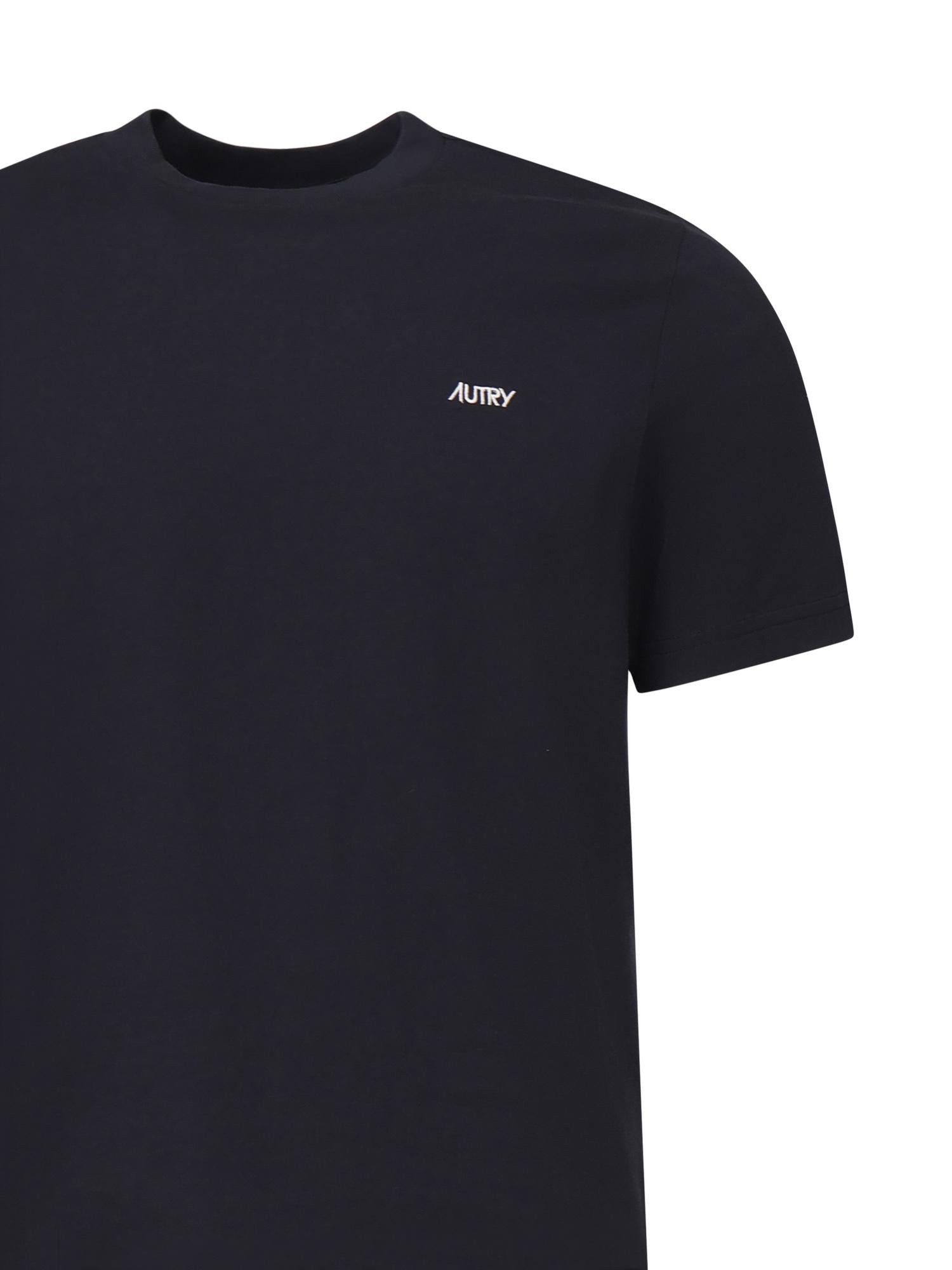 T-shirt con logo ricamato TSPM A7CB AUTRY