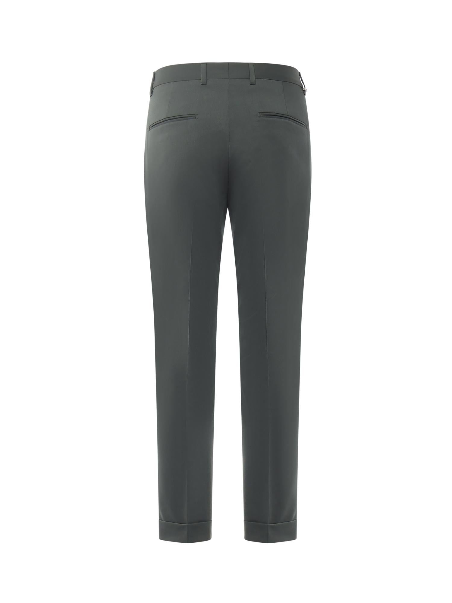 Pantaloni sartoriali in gabardine di misto lana ALEXANDER SHORTER RISV MLRVERDE BEABLE