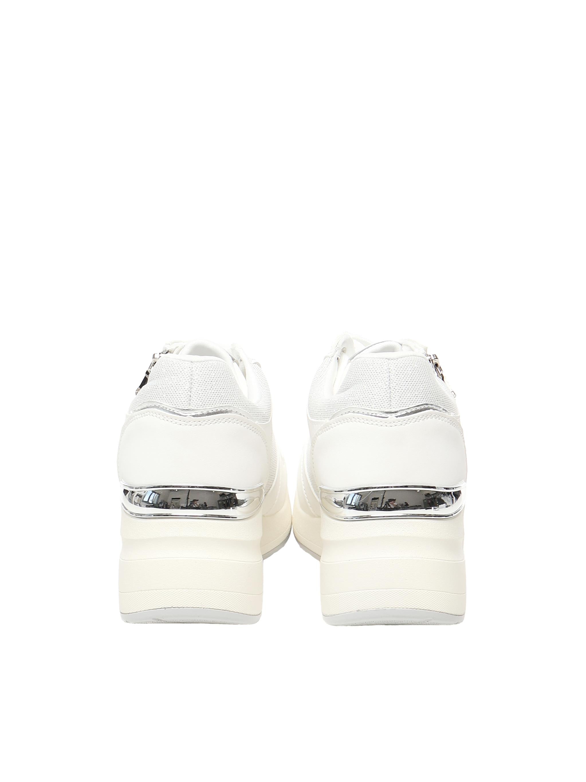 Sneakers Carena BYSC8X401GLI BIAN/ARGENT BY BYBLOS
