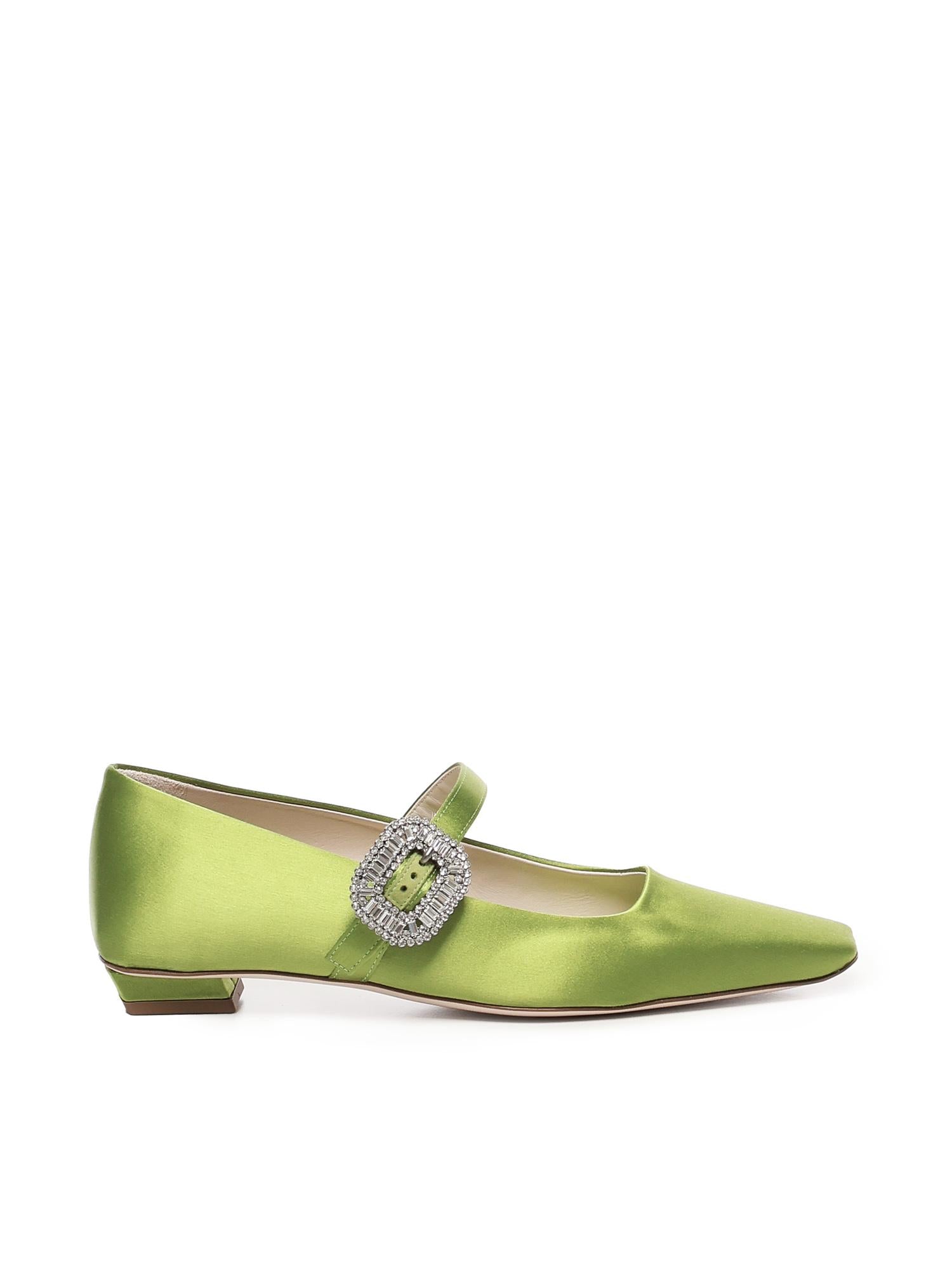 Ballerine Belle Vivier in satin RVW00743300RS0 V403 ROGER VIVIER