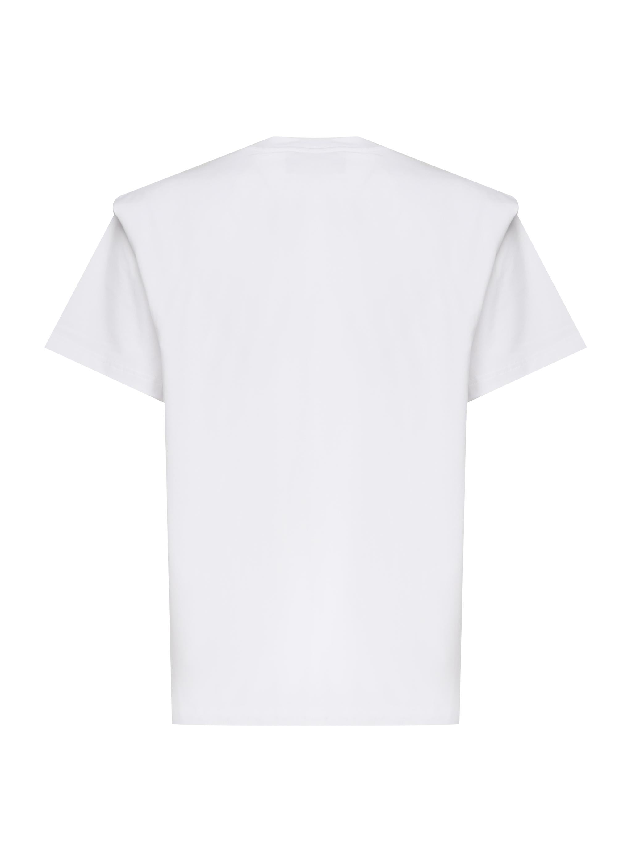 T-shirt Outline Logo PRESS25M09089 WHT02 HELIOT EMIL