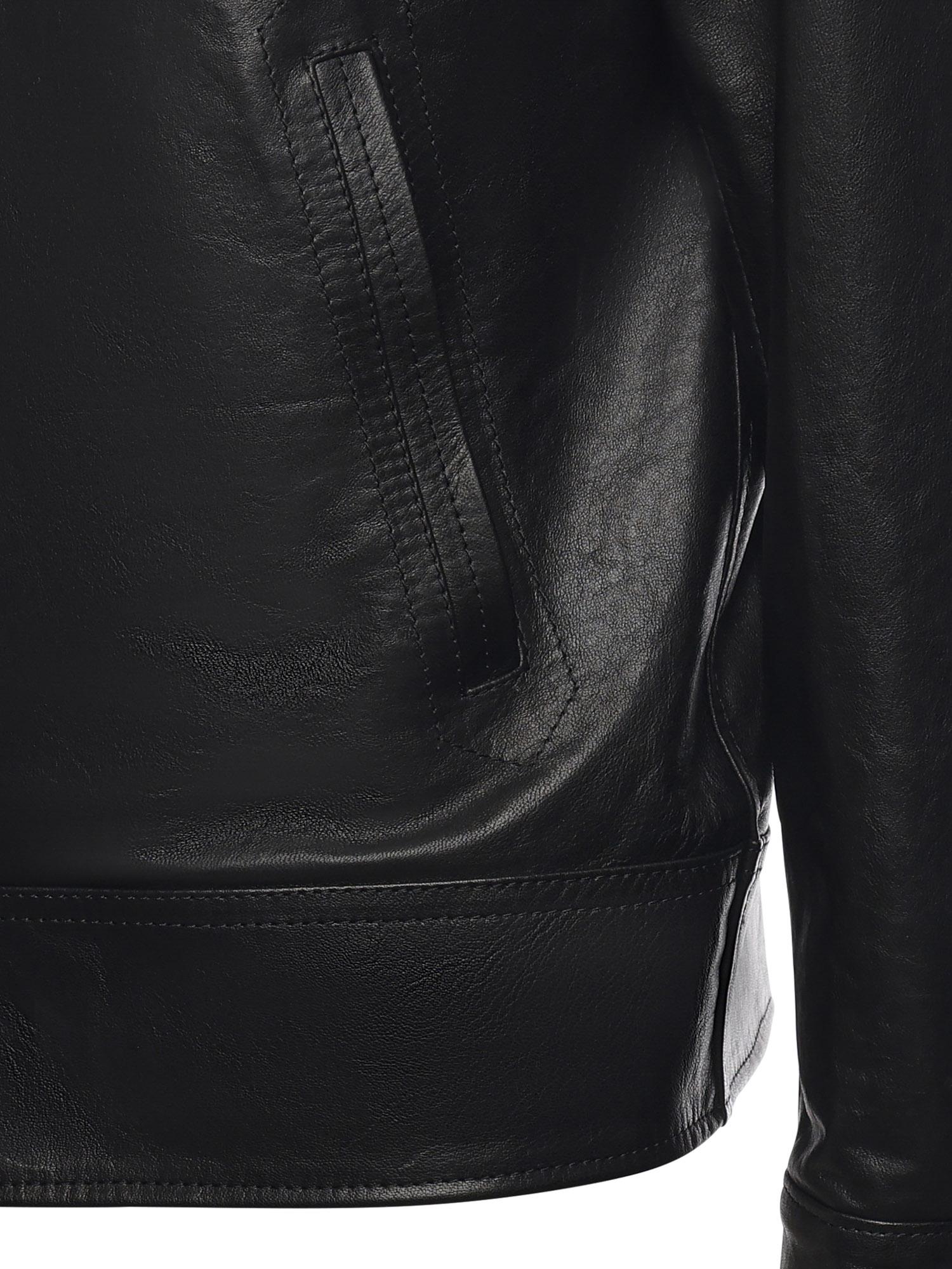 Giubbotto Chicago in nappa CHICAGO NERO GIULIANO GALIANO