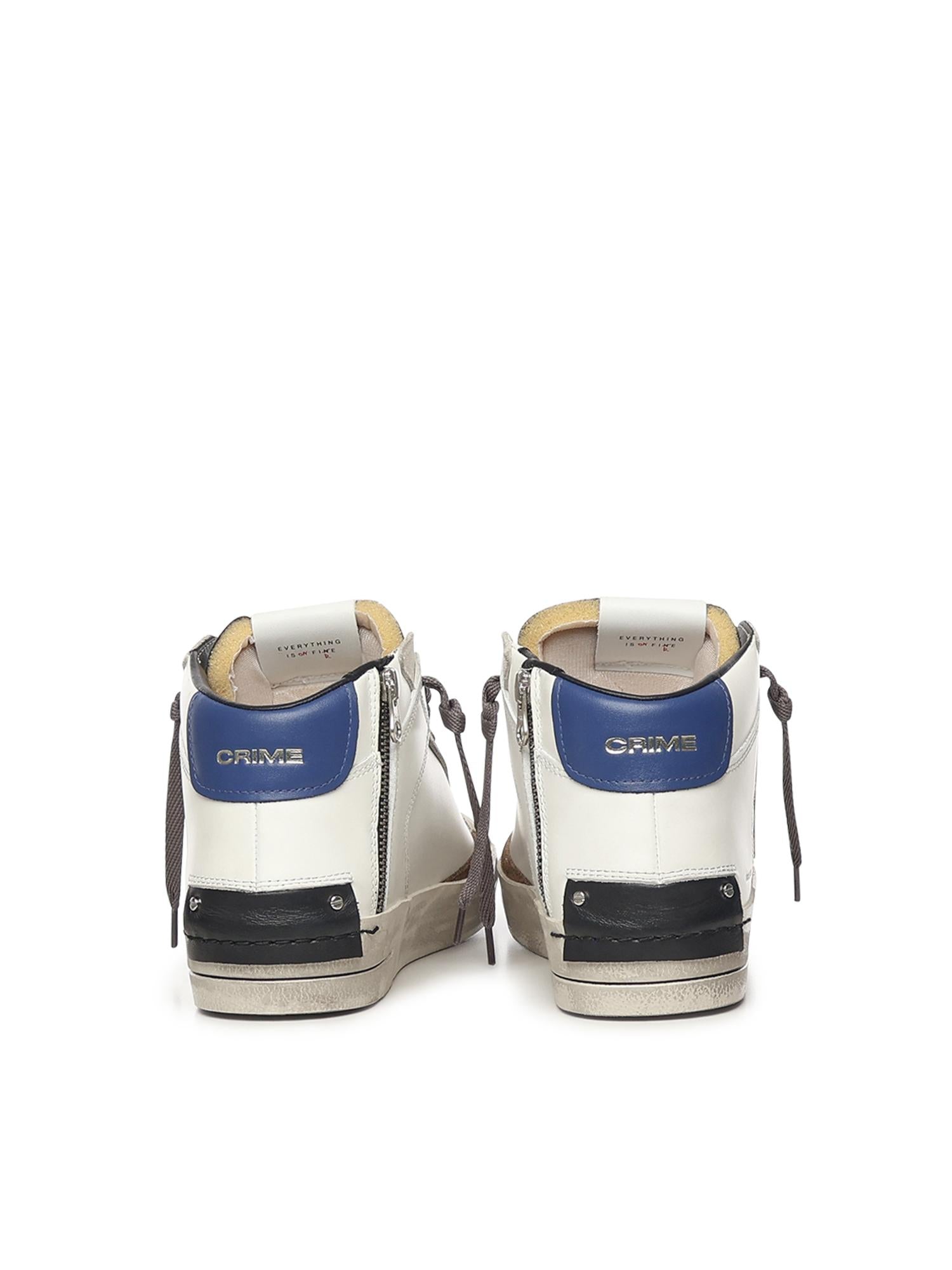 Sneakers Sk8 Deluxe Mid 11151AA8 WHITE CRIME LONDON