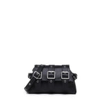 Borsa a tracolla y2k008 in pelle bovina FBBP70008NAP -NERO/NICKEL BIASIA