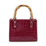 Borsa Perla in bambù 73BS64205P PERLAFUXIA V° 73