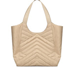 Borsa shopper in tessuto trapunta puzzle 104536 A1EUC50Q PINKO