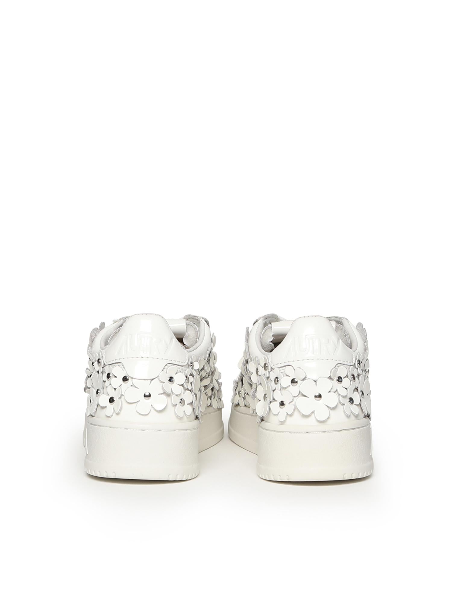 Sneakers Medalist low 'Blooming' in pelle AULW PW02 AUTRY