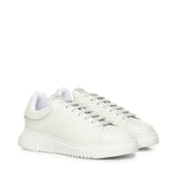 Sneaker in pelle con logo EM003663 AF19999U0001 EMPORIO ARMANI