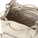 Borsa a mano piccola Cargo Bucket Bag in pelle 105112 A2JCZ14E PINKO