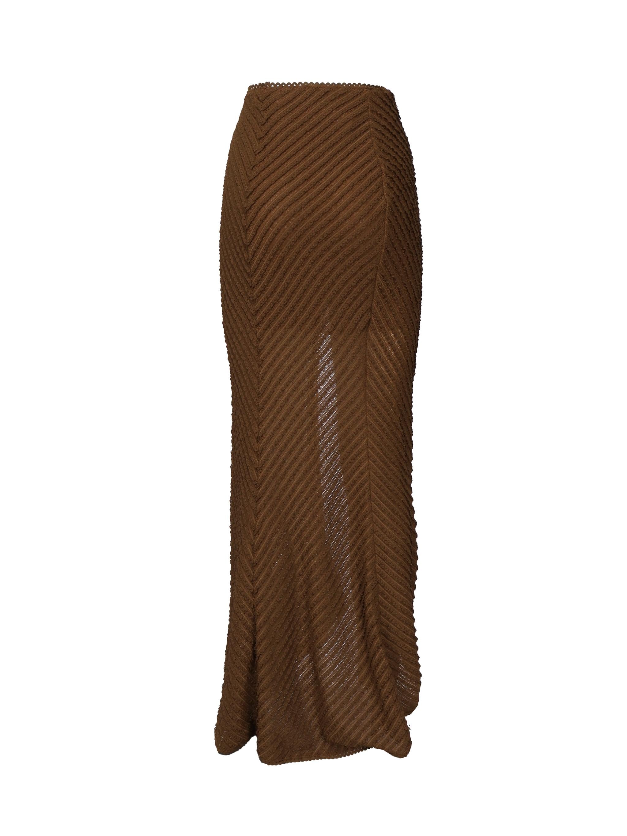 Gonna lunga Eris 255403 BROWN CHARO RUIZ