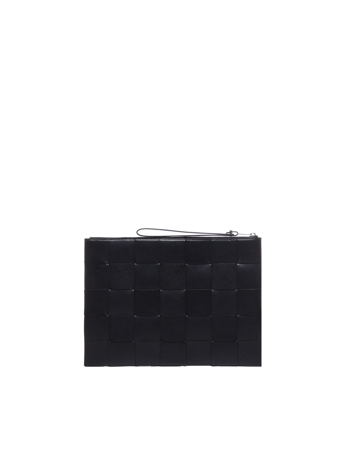 Pochette grande con intreccio 649616 VBWD38803 BOTTEGA VENETA