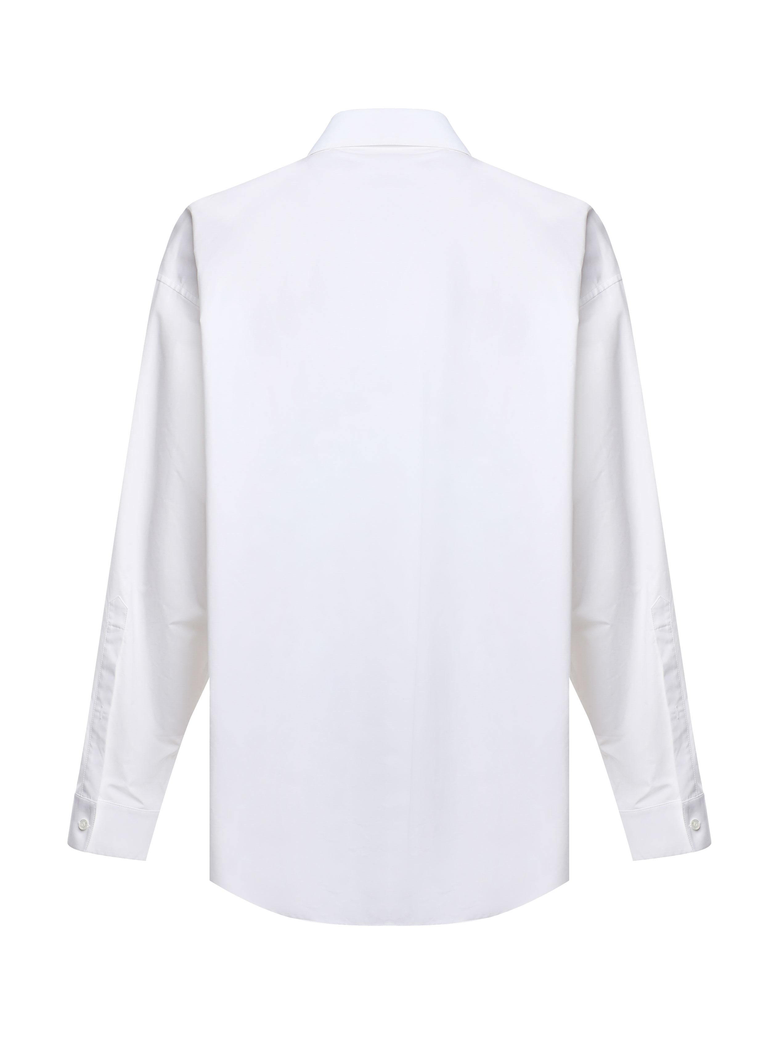 Camicia Minimal Oversized 814008 TNM609000 BALENCIAGA