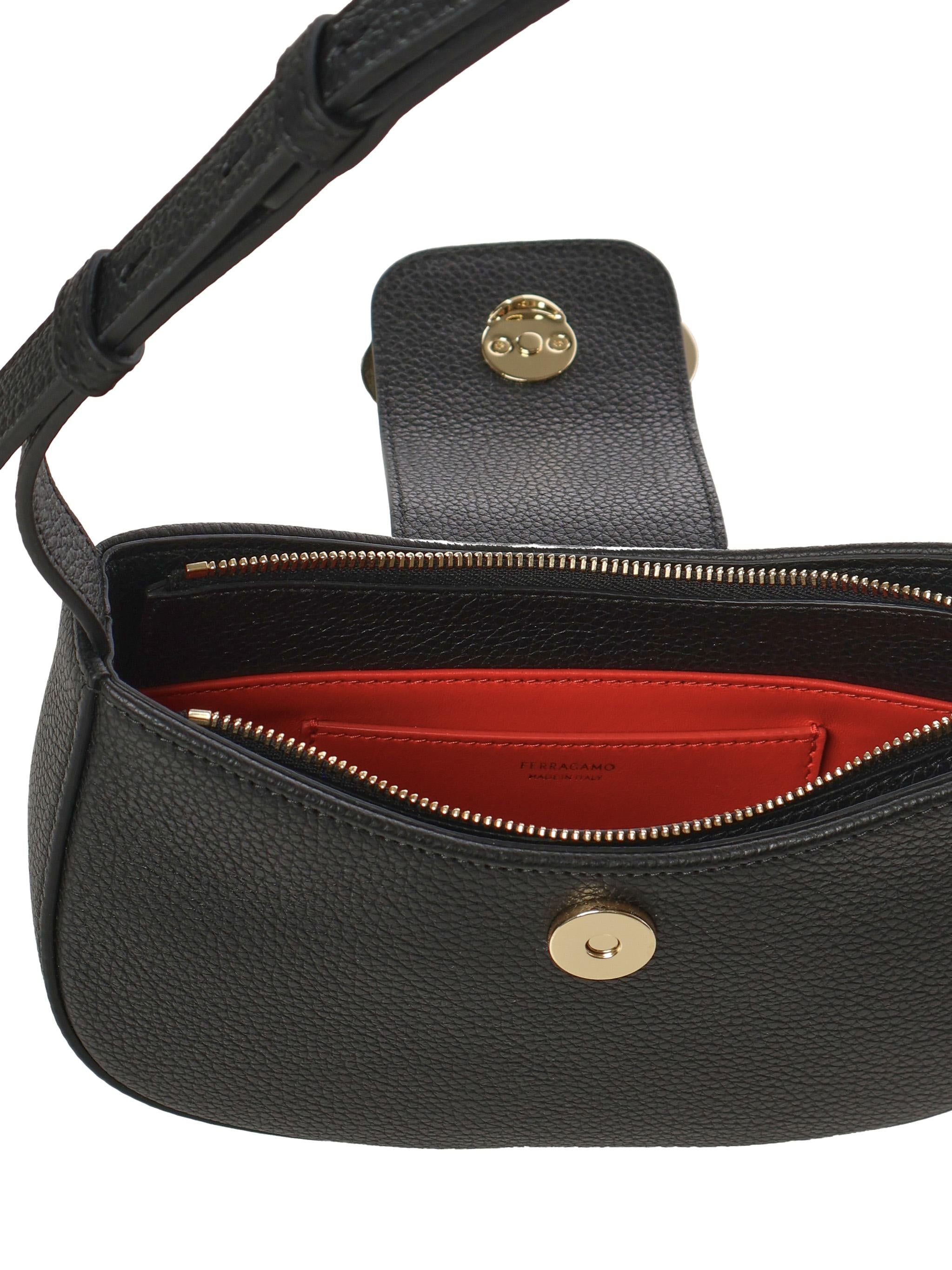 Mini bag Double Gancini 220947 785940001 FERRAGAMO
