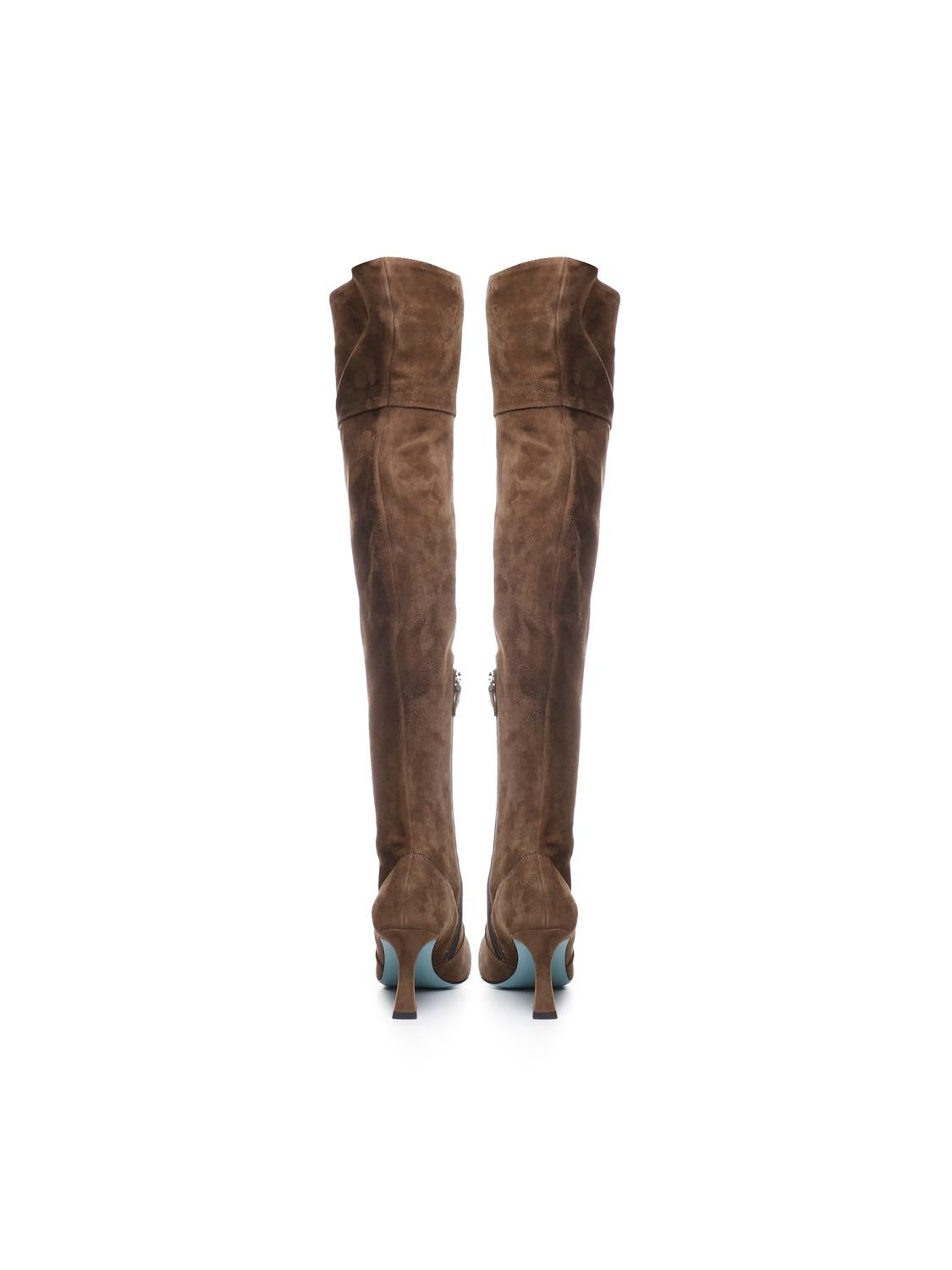 Stivali Penny in seude PENNY 095 CAMOSCIOMARRONE FRATELLI RUSSO