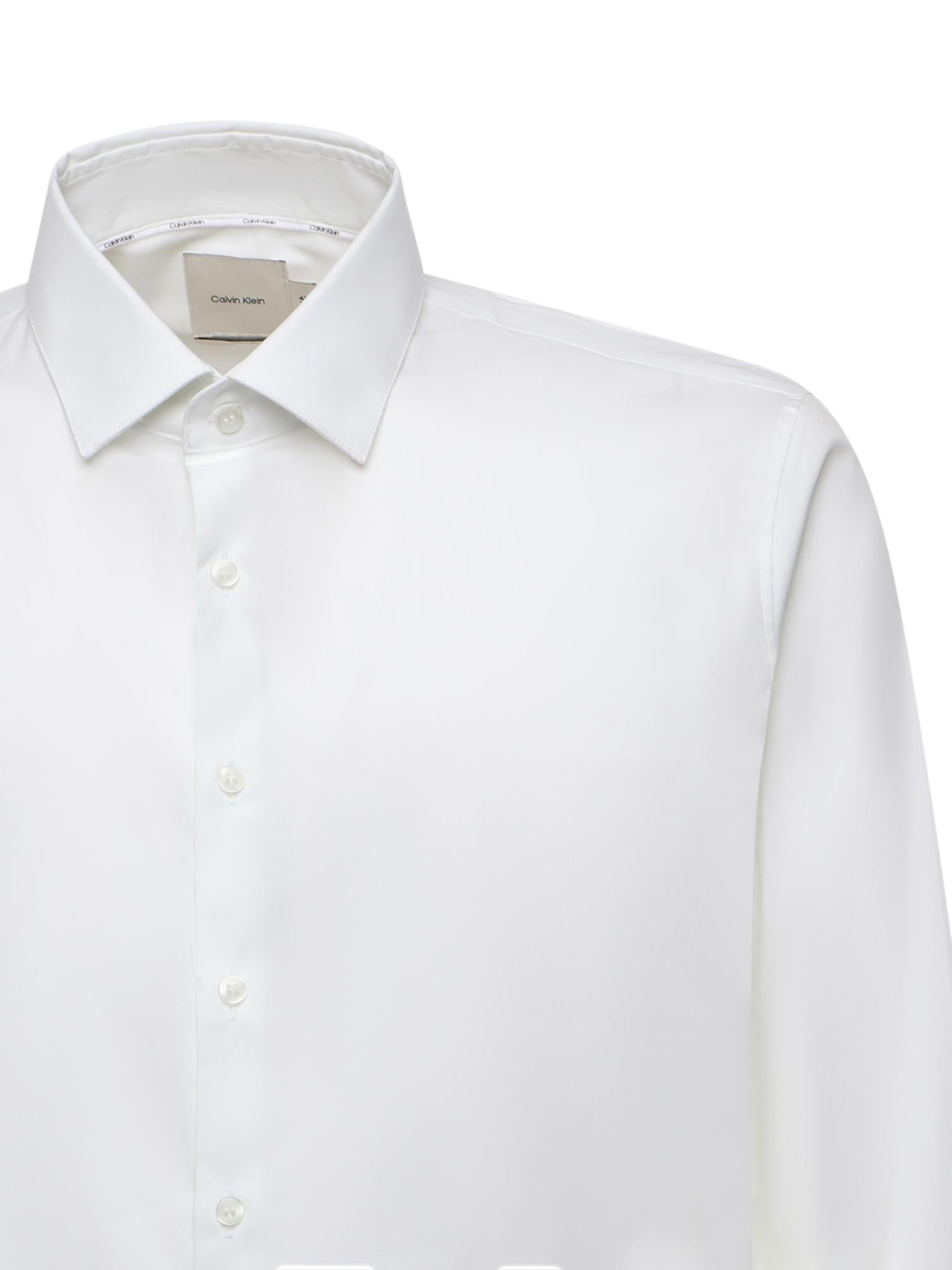 Camicia button-down in popeline di cotone K10K114490 0K4 CALVIN KLEIN