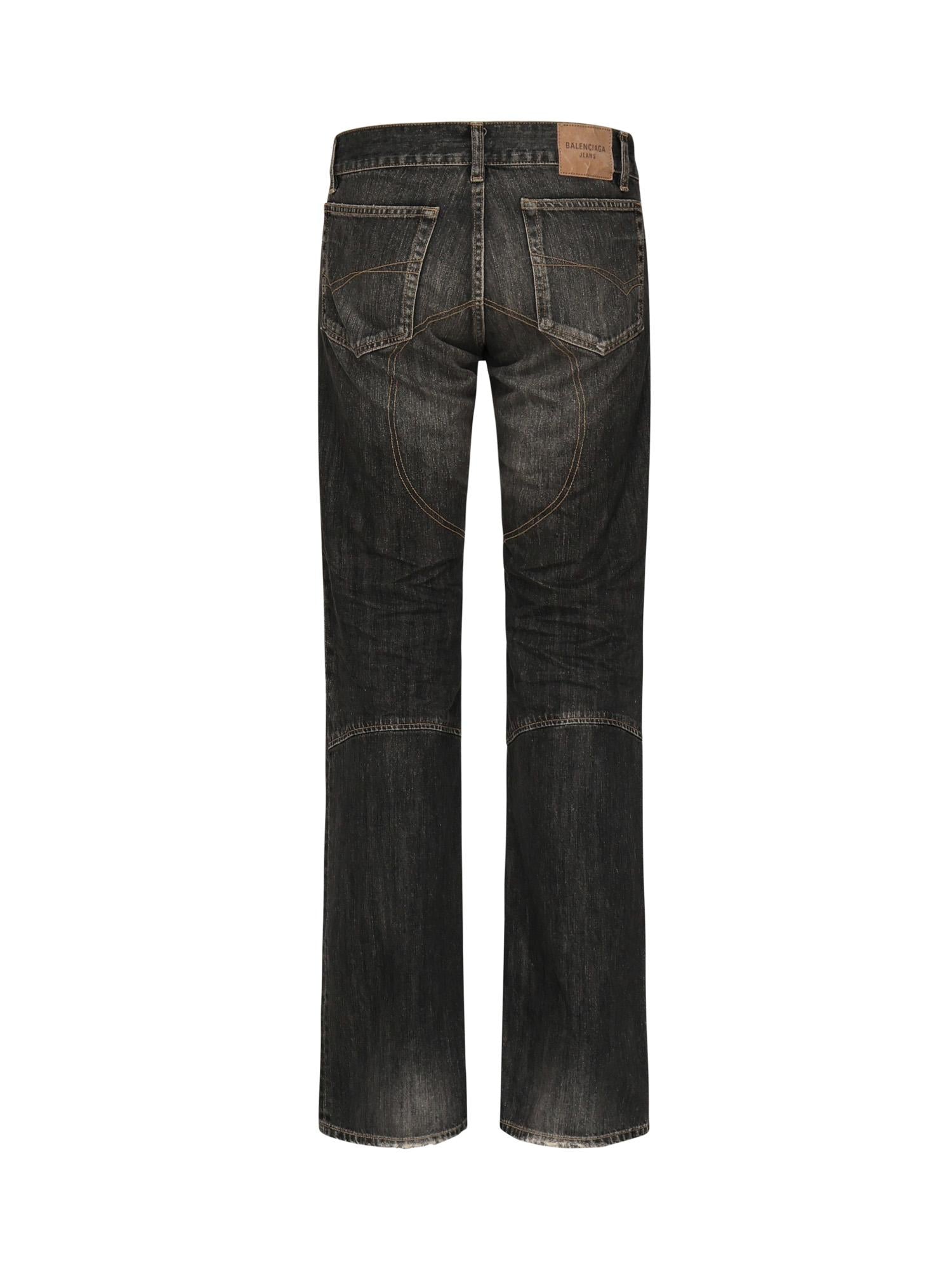 Jeans bootcut in denim 833433 TSW671441 BALENCIAGA