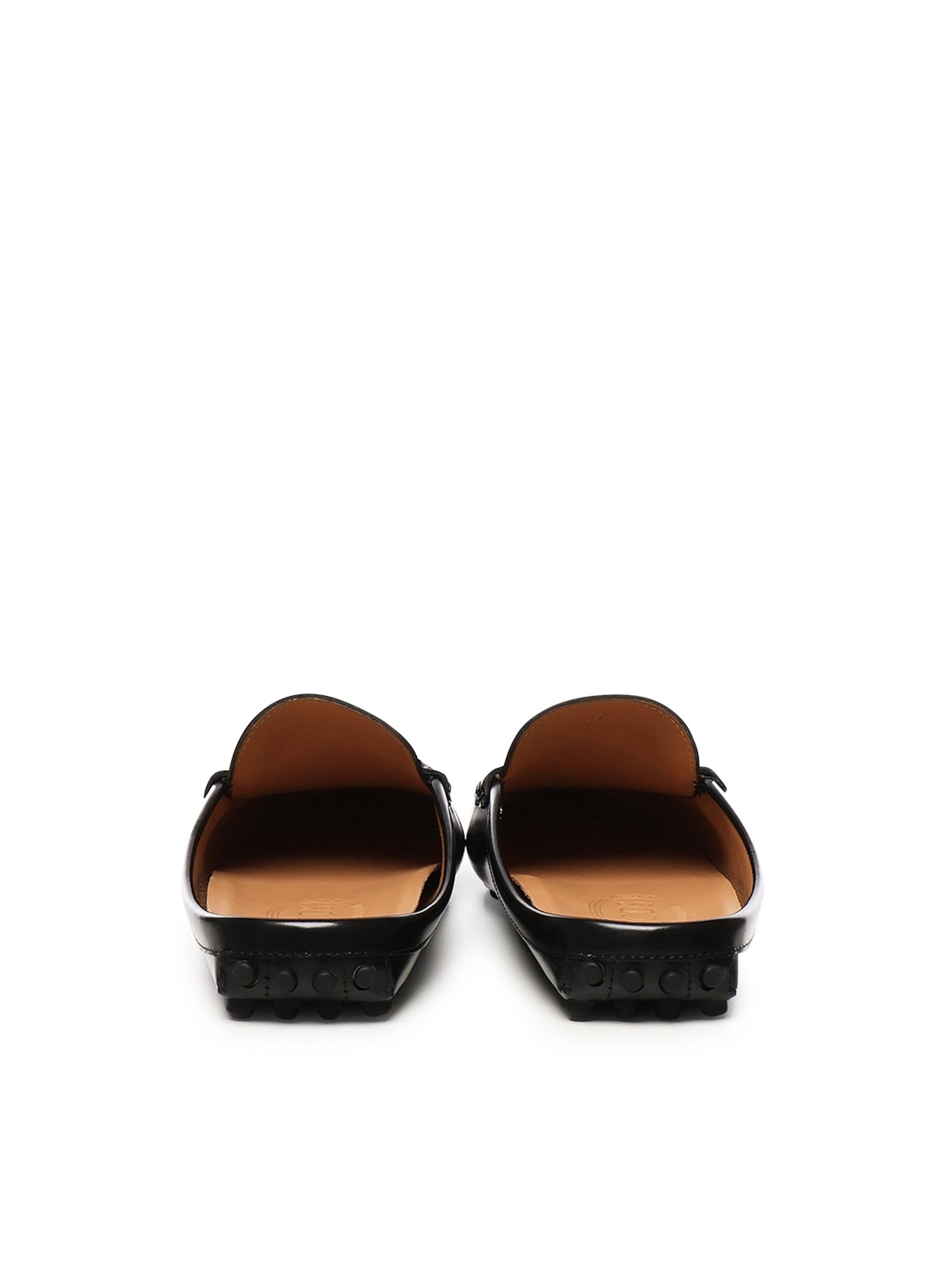 Gommino Sabot in Pelle XXW22L0IY70U18 B999 TOD'S