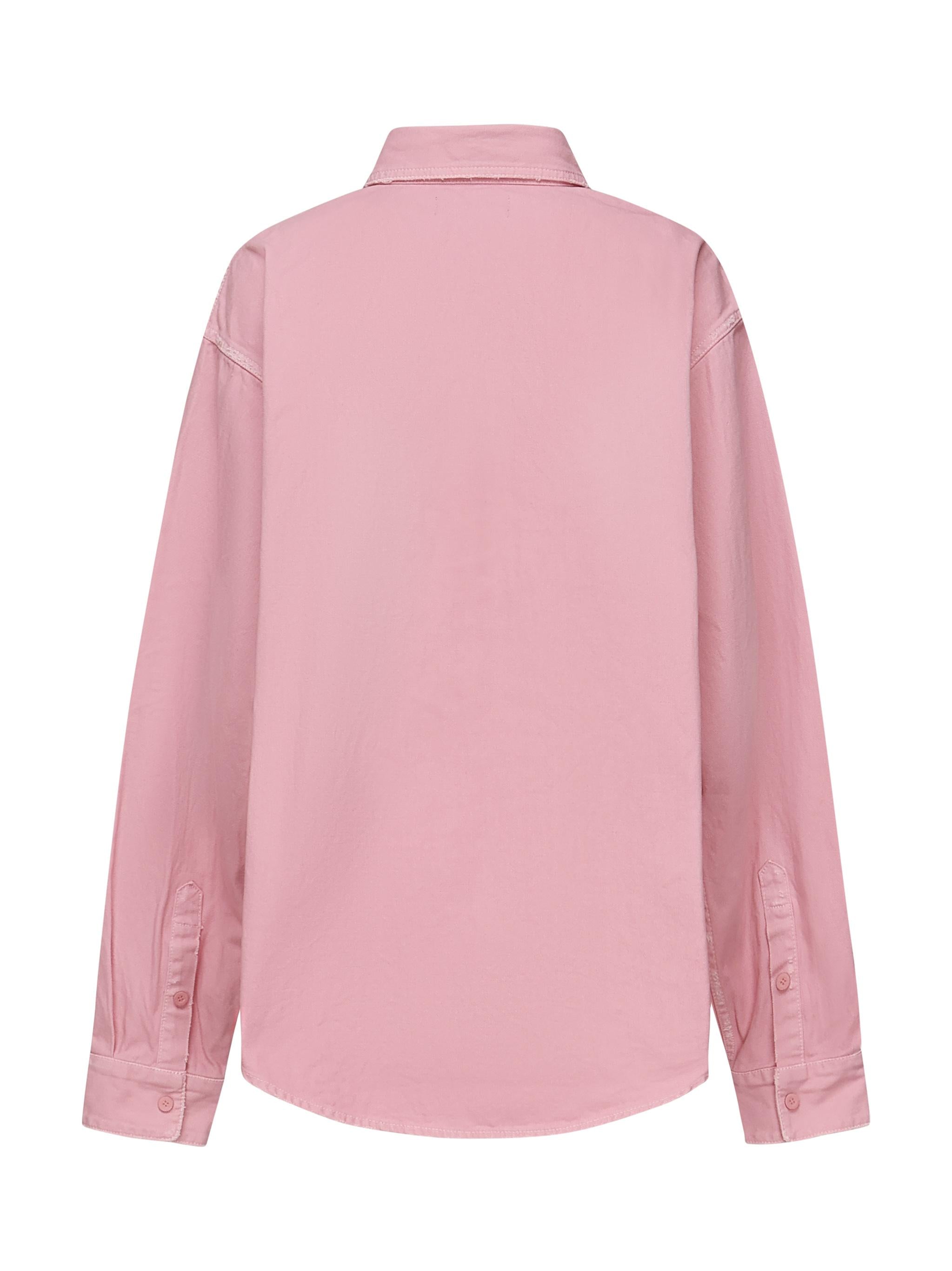 Camicia con logo in denim 822840 TRWB12014 BALENCIAGA