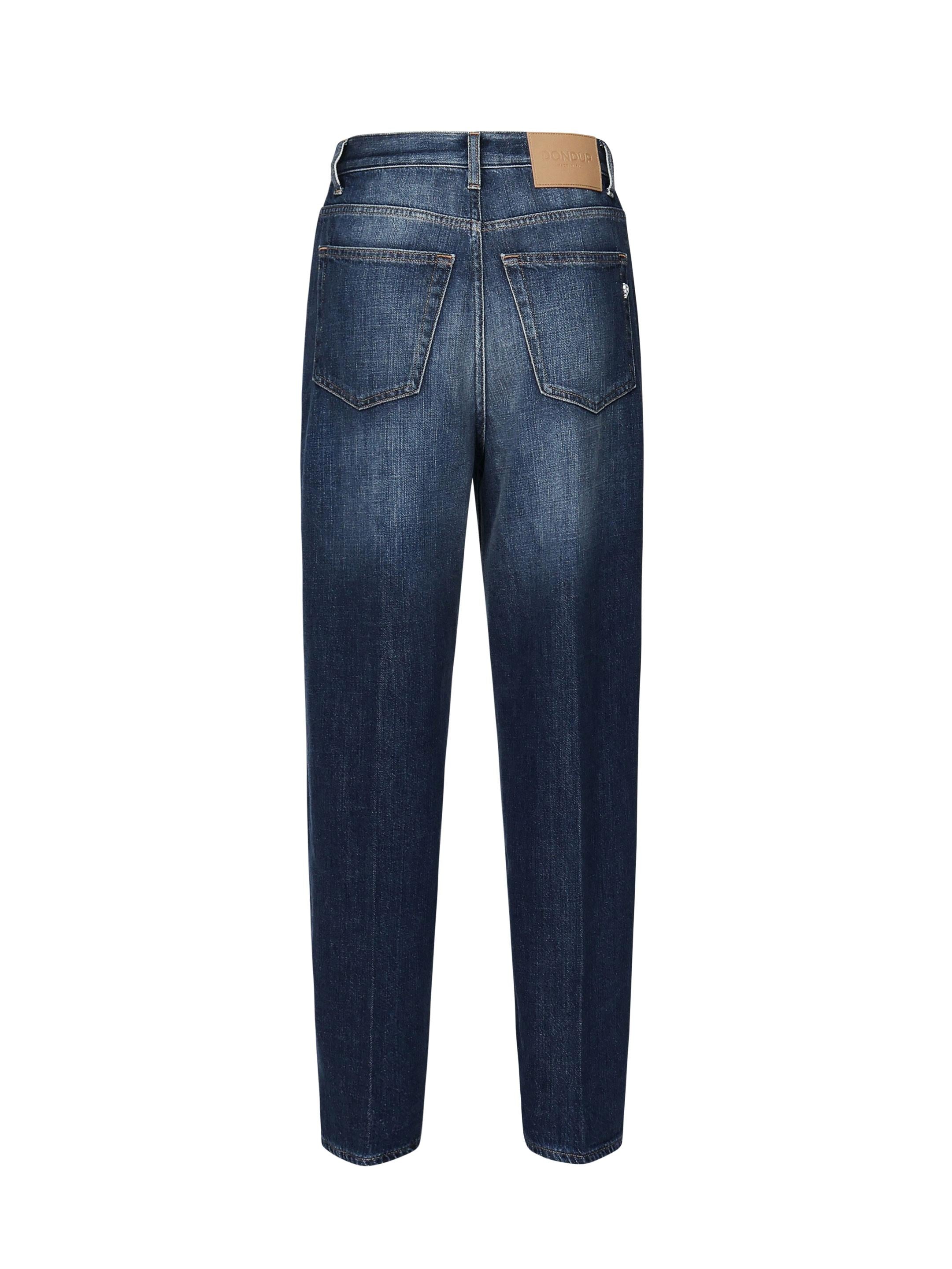Jeans Bessie loose in denim DP784 DF0292DIO3800 DONDUP