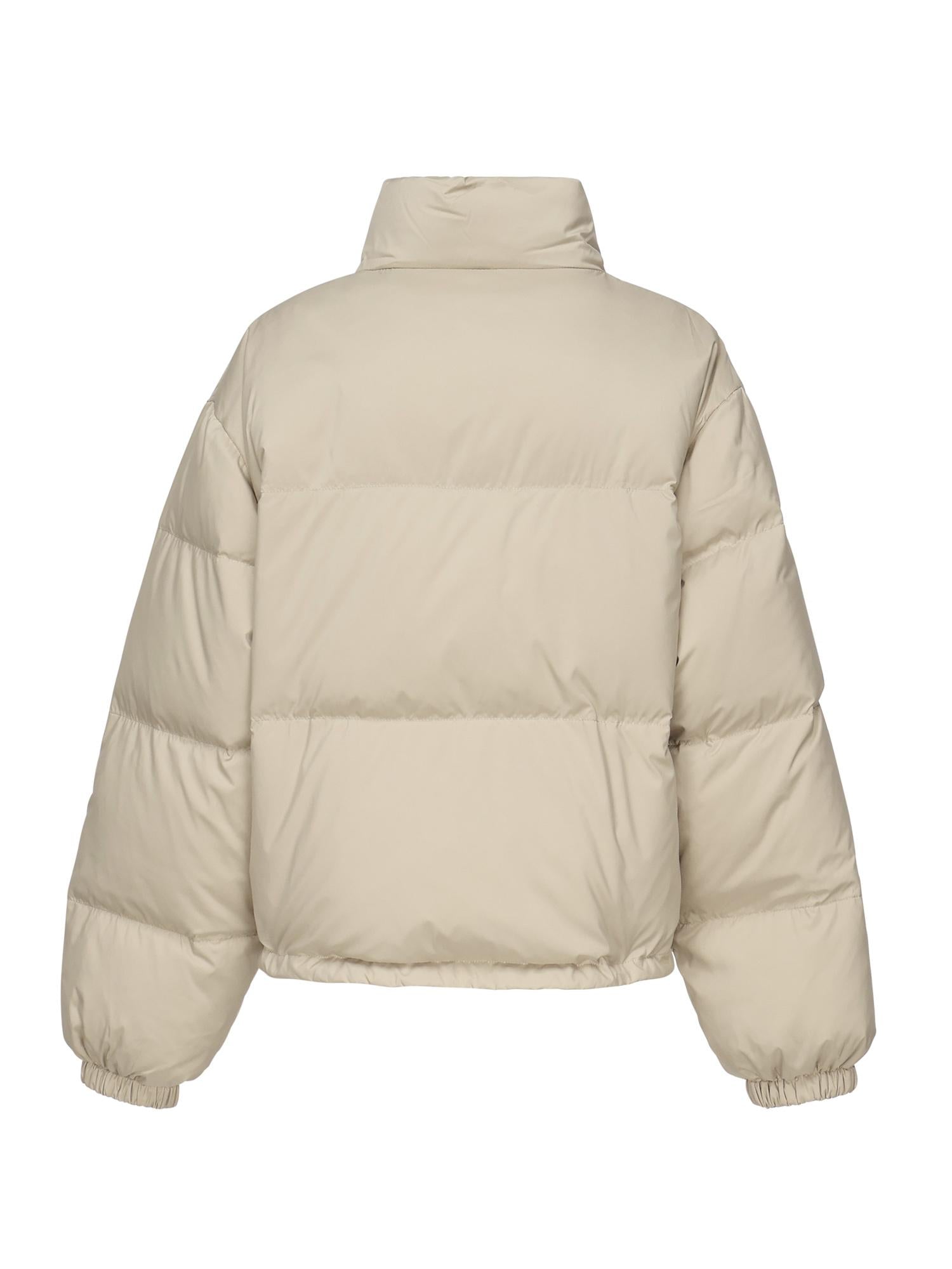 Piumino in nylon con logo ML1111 158AF0036 MIU MIU
