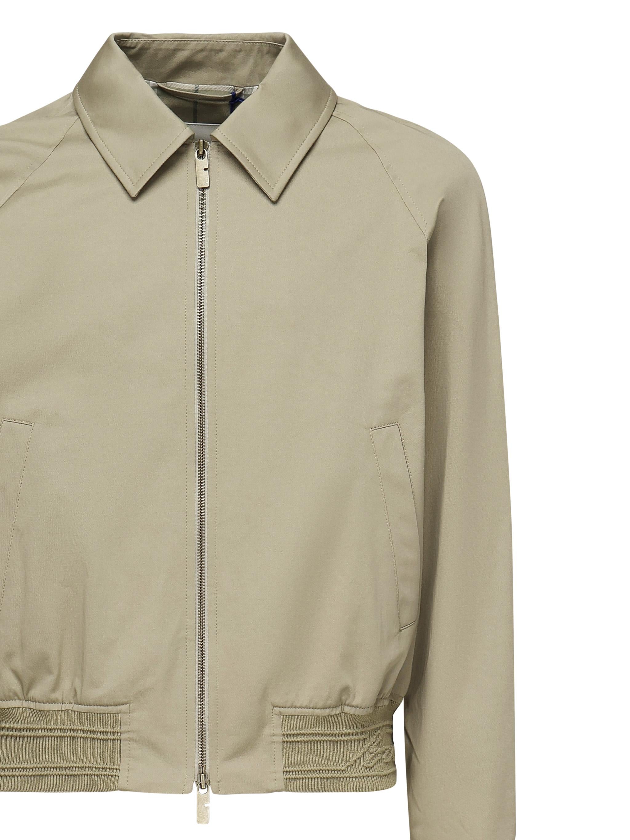 Giacca Harrington in cotone 8109367 C2219 BURBERRY