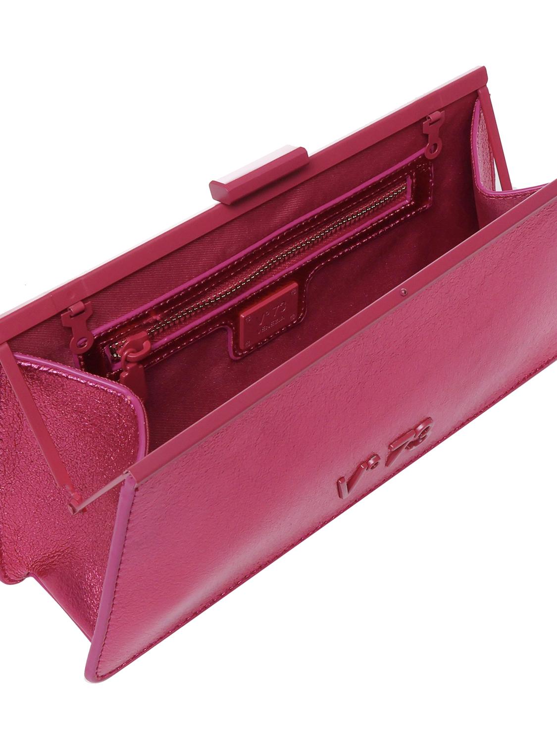 Clutch Crow Sports metallizzata 73BS7Q302 CROWFUXIA V° 73